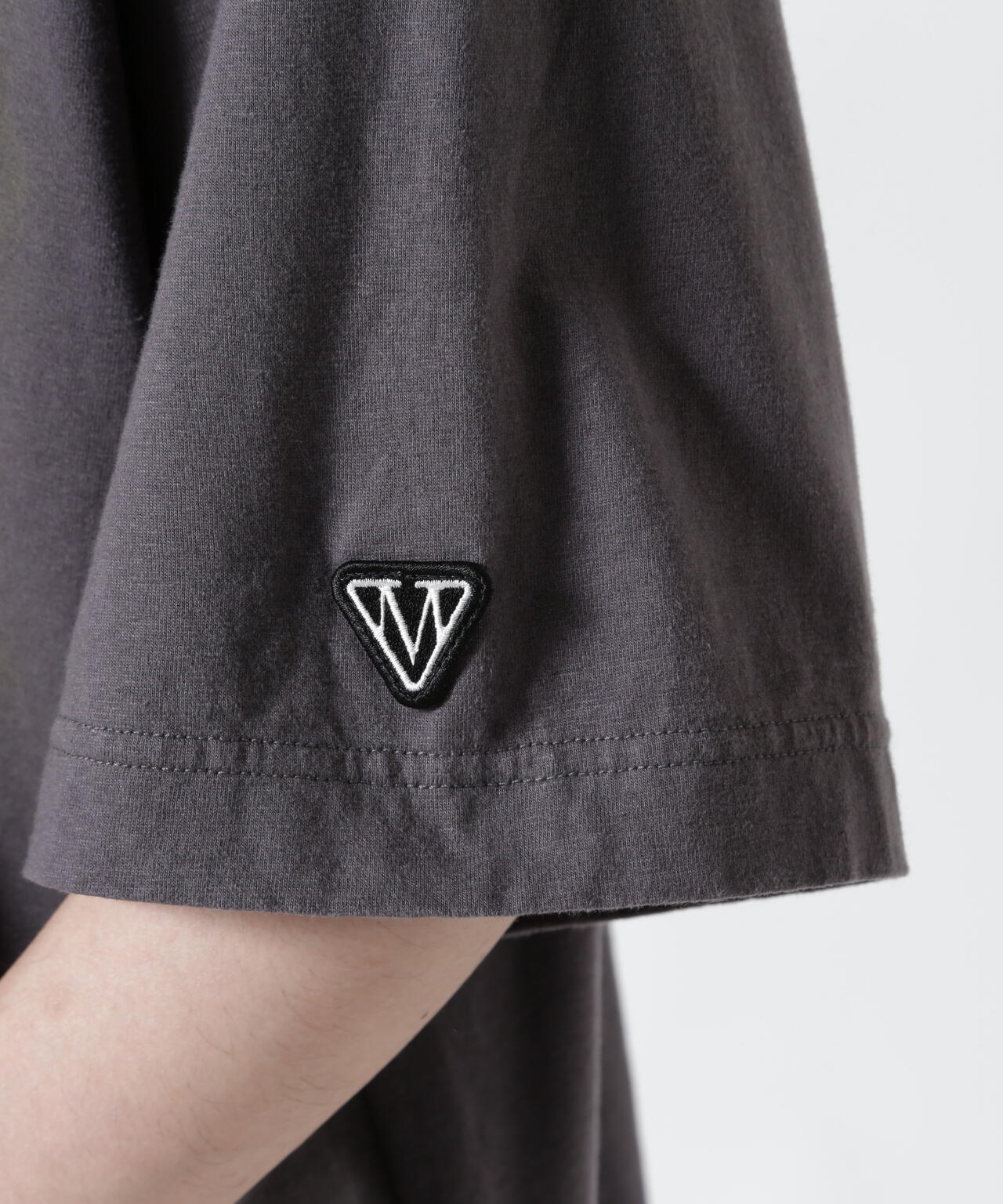 Maison MIHARAYASUHIRO/メゾン ミハラヤスヒロ/Smily Face Printed Ringer T-shirt