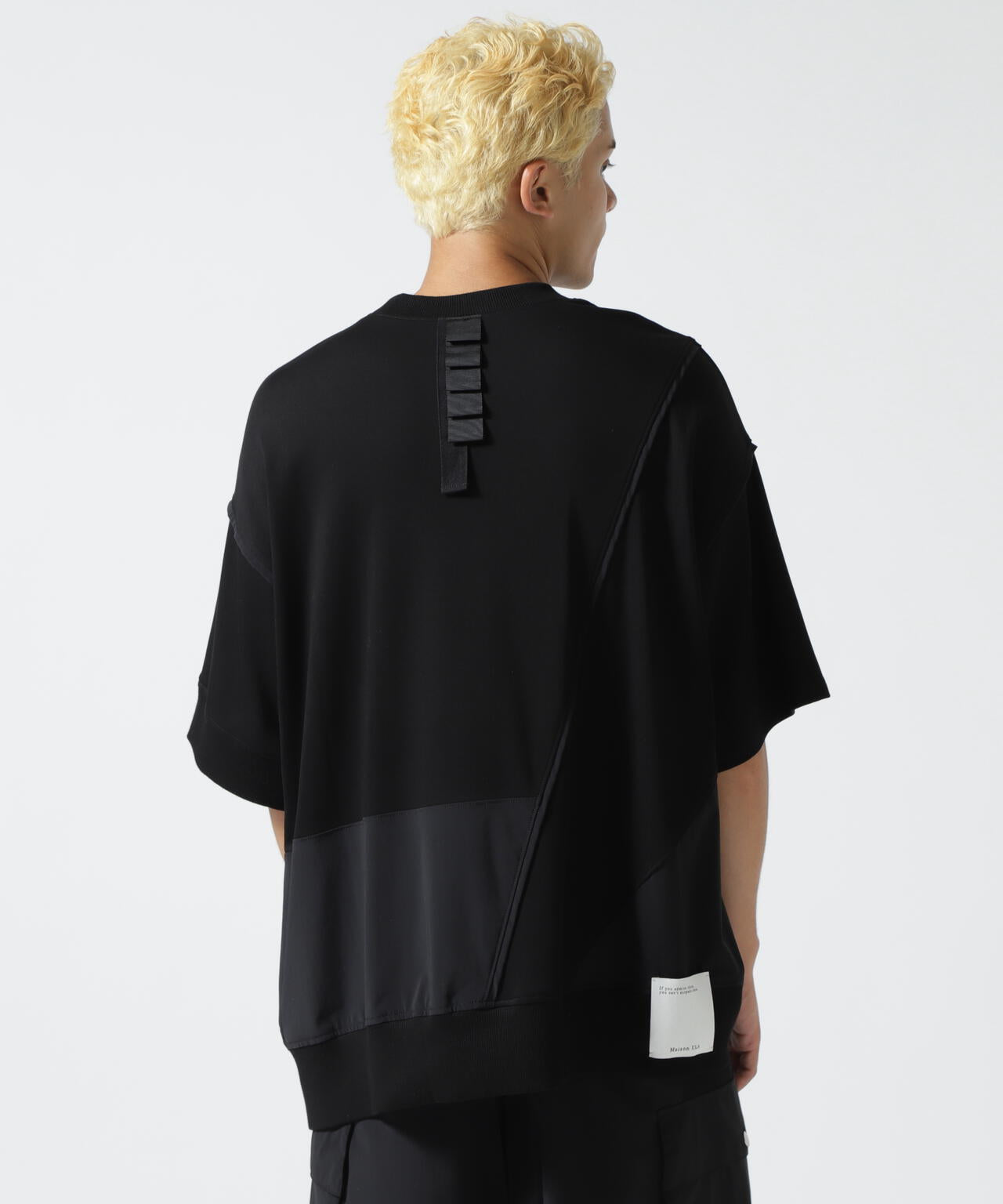 Maison ULA/メゾン ウラ/切り替えTシャツ