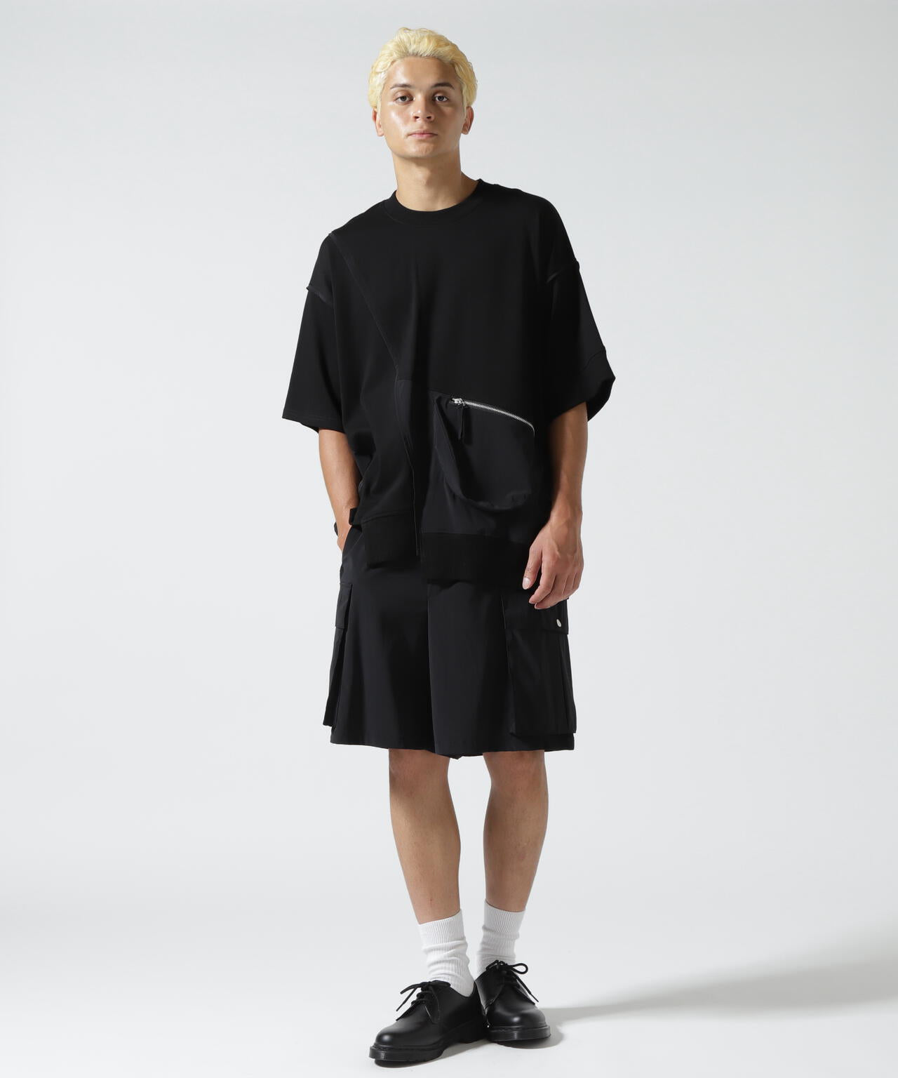 Maison ULA/メゾン ウラ/切り替えTシャツ