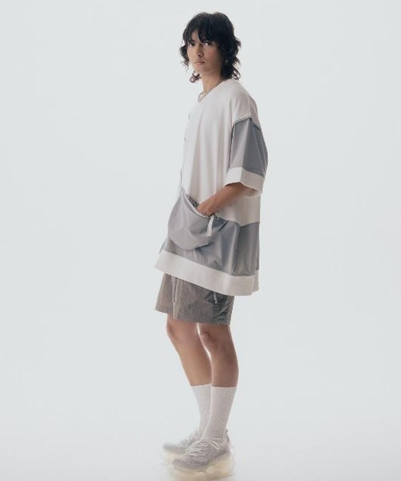 Maison ULA/メゾン ウラ/切り替えTシャツ