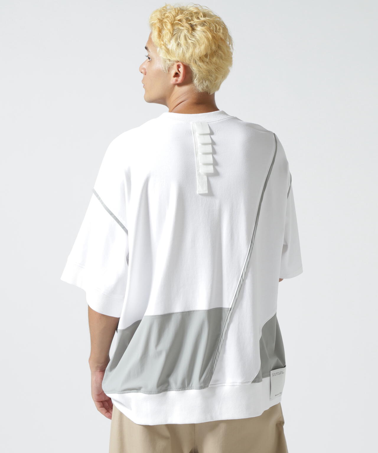 Maison ULA/メゾン ウラ/切り替えTシャツ