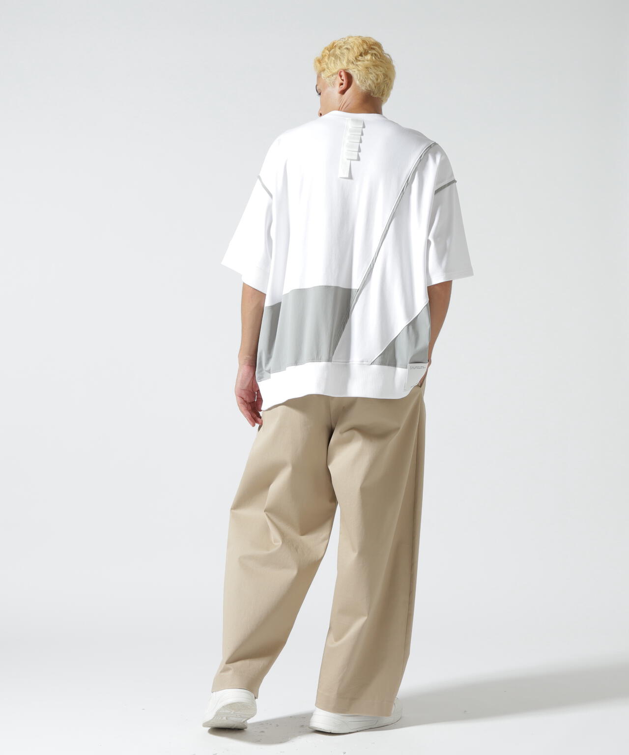 Maison ULA/メゾン ウラ/切り替えTシャツ