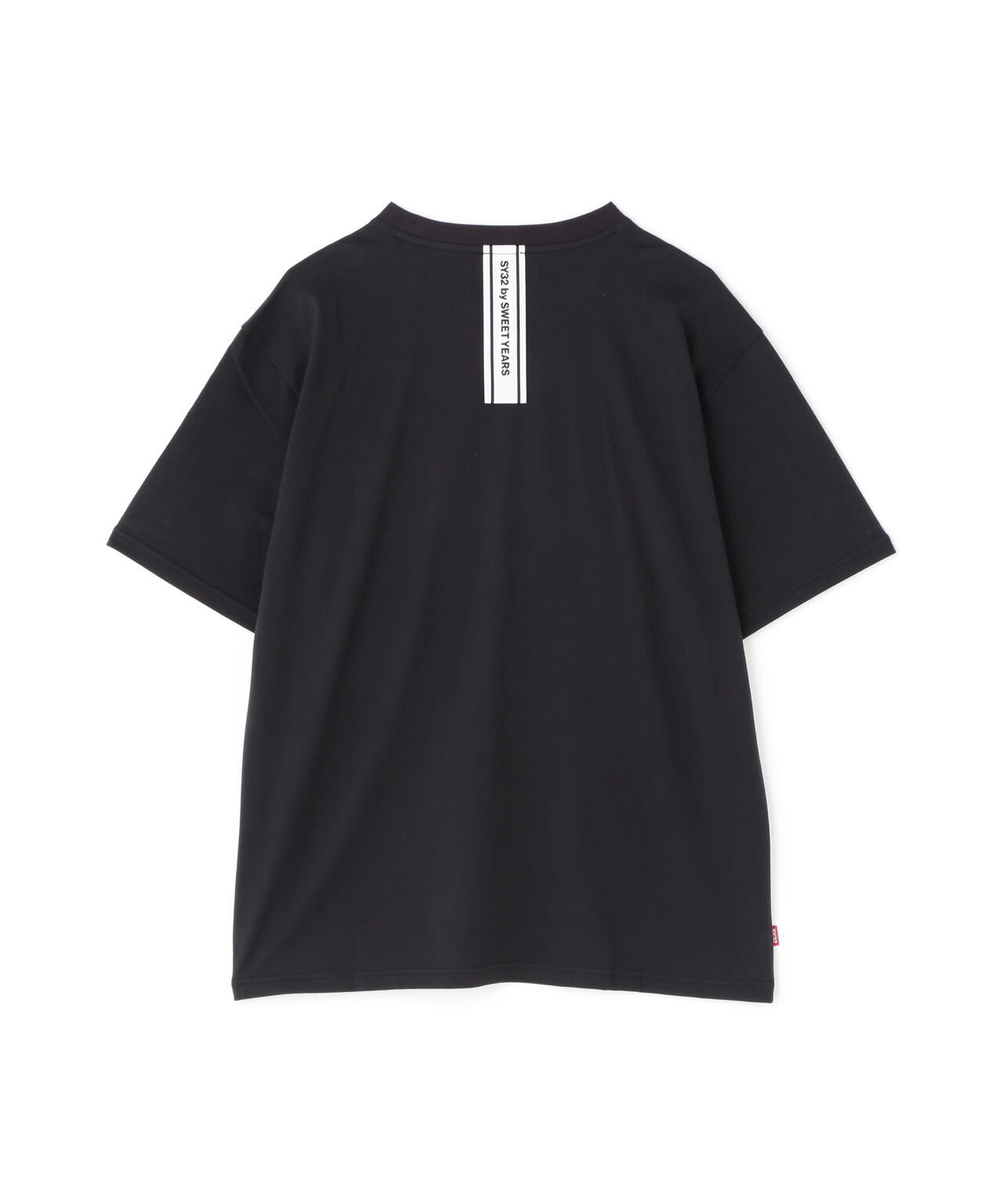 SY32 by SWEET YEARS/エスワイサーティトゥ バイ スィートイヤーズ/BASIC LOGO TAPE TEE
