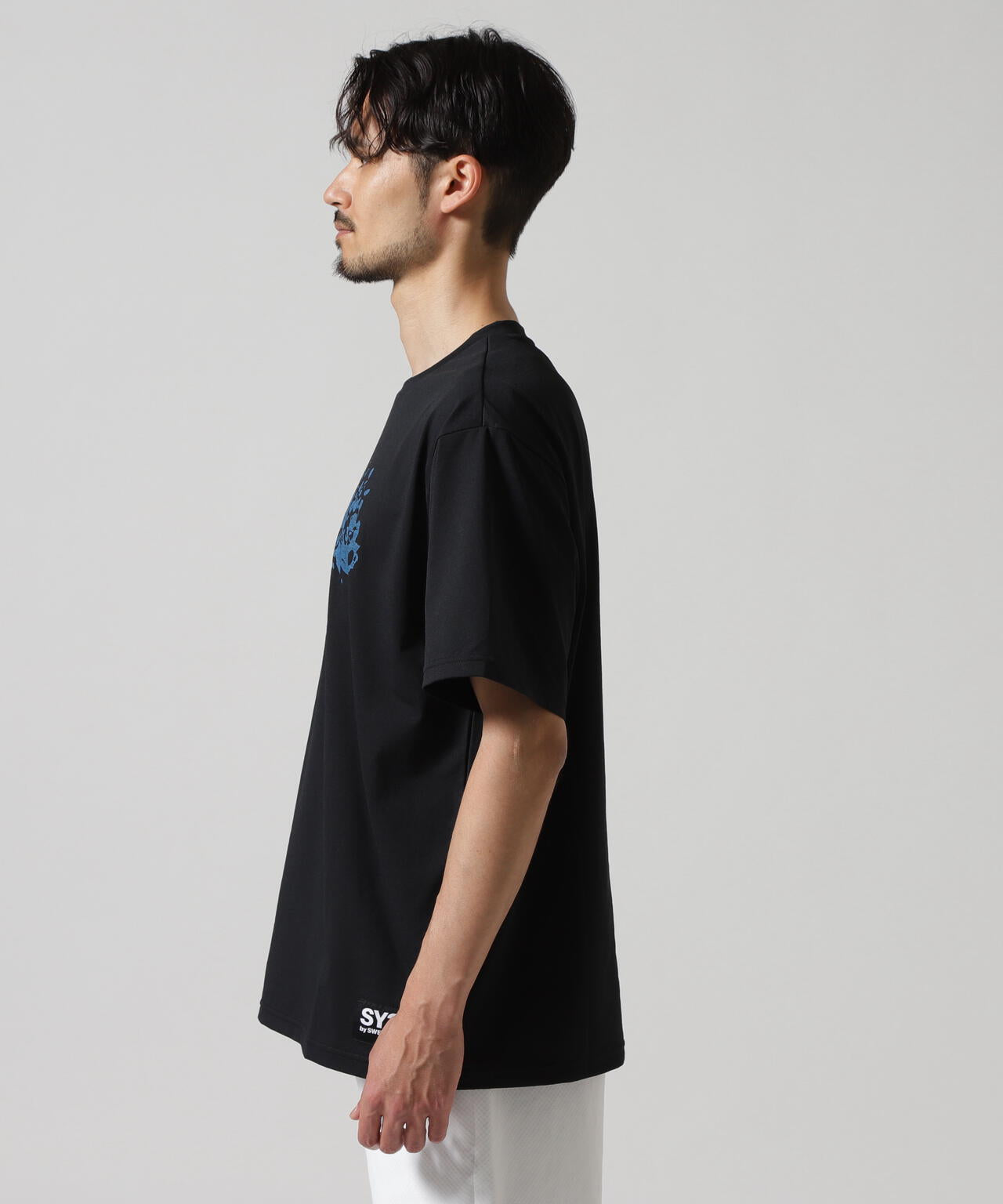 SY32 by SWEET YEARS /エスワイサーティトゥ バイ スィートイヤーズ/WAVELOGO LOOSE FIT S/S TEE