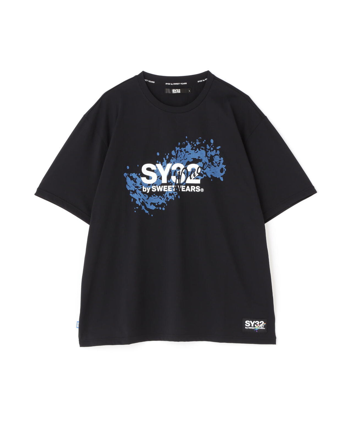 SY32 by SWEET YEARS /エスワイサーティトゥ バイ スィートイヤーズ/WAVELOGO LOOSE FIT S/S TEE
