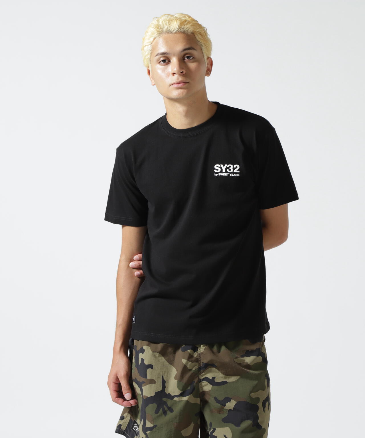 SY32 by SWEET YEARS/エスワイサーティトゥ バイ スィートイヤーズ/3D LOGO TEE