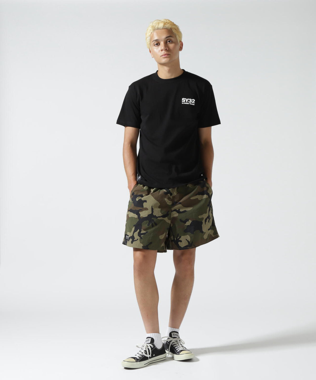 SY32 by SWEET YEARS/エスワイサーティトゥ バイ スィートイヤーズ/3D LOGO TEE