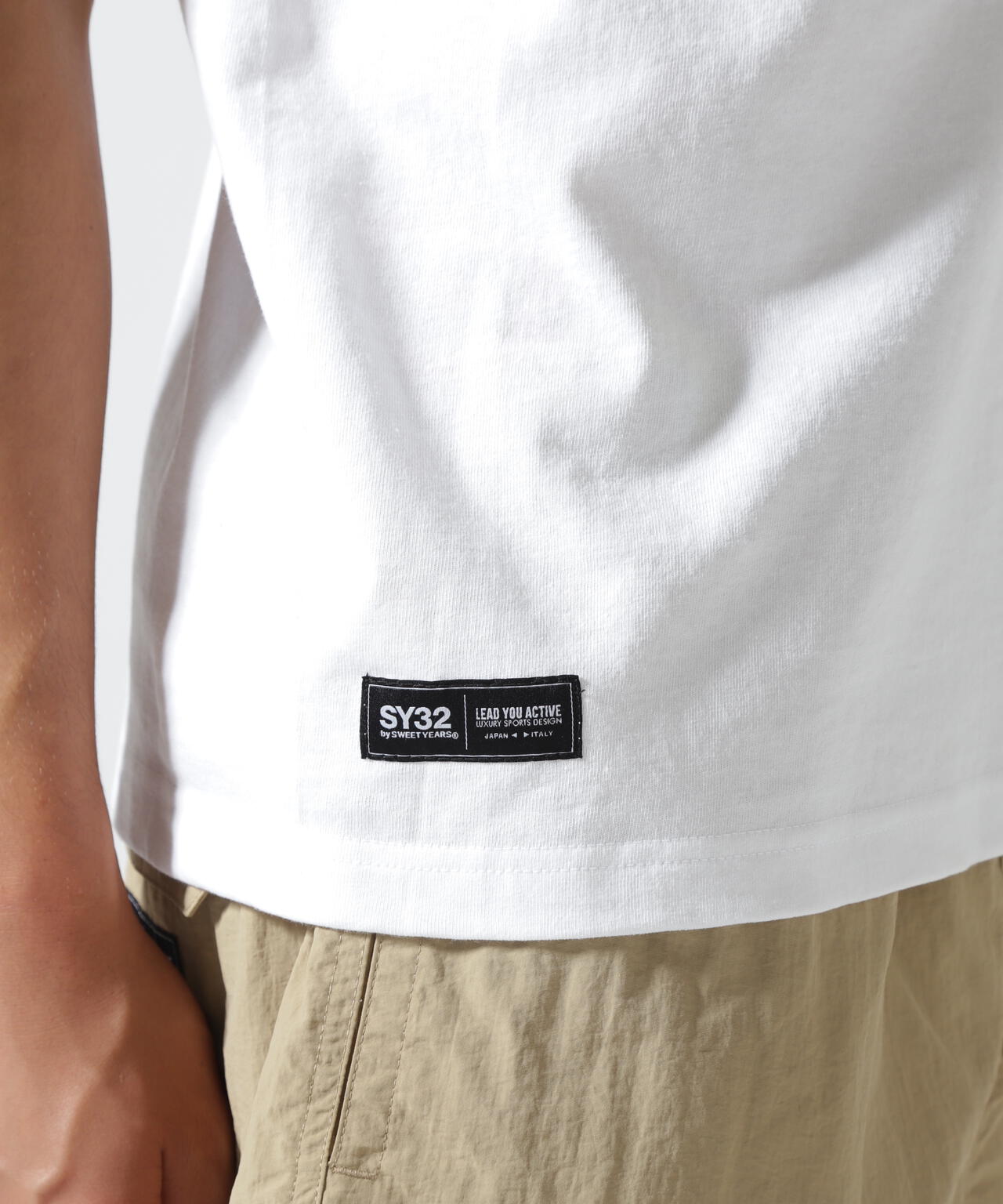 SY32 by SWEET YEARS/エスワイサーティトゥ バイ スィートイヤーズ/3D LOGO TEE