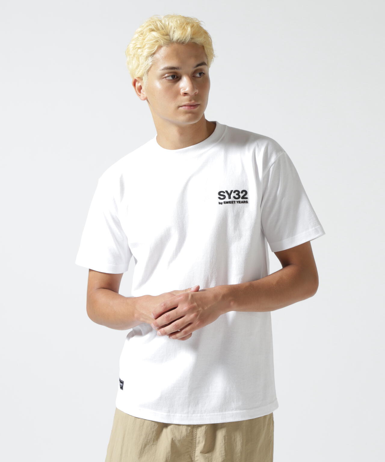 SY32 by SWEET YEARS/エスワイサーティトゥ バイ スィートイヤーズ/3D LOGO TEE