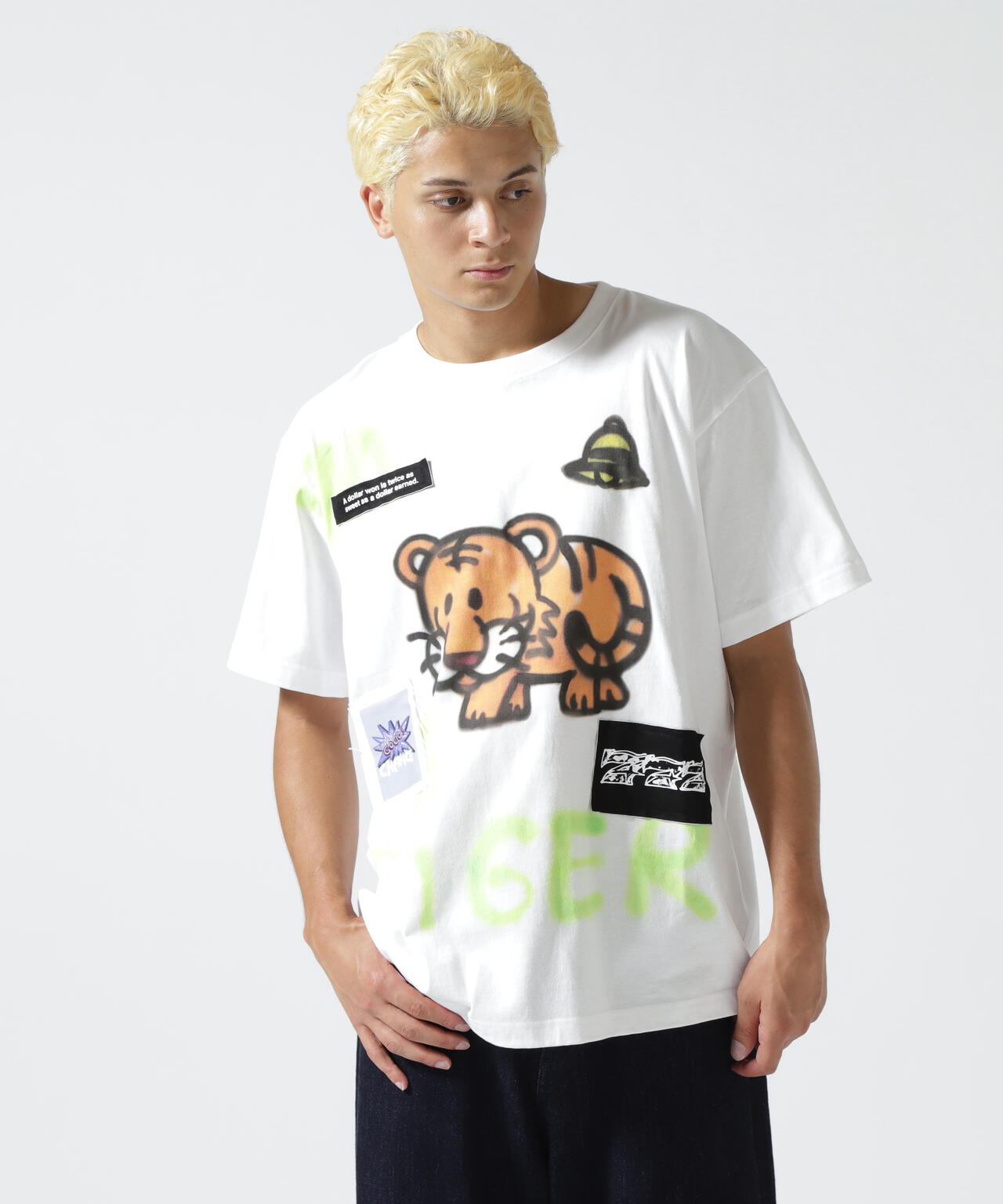 guernika×JUGGLER/ゲルニカ×ジャグラー/TORAPPI Print - Tee