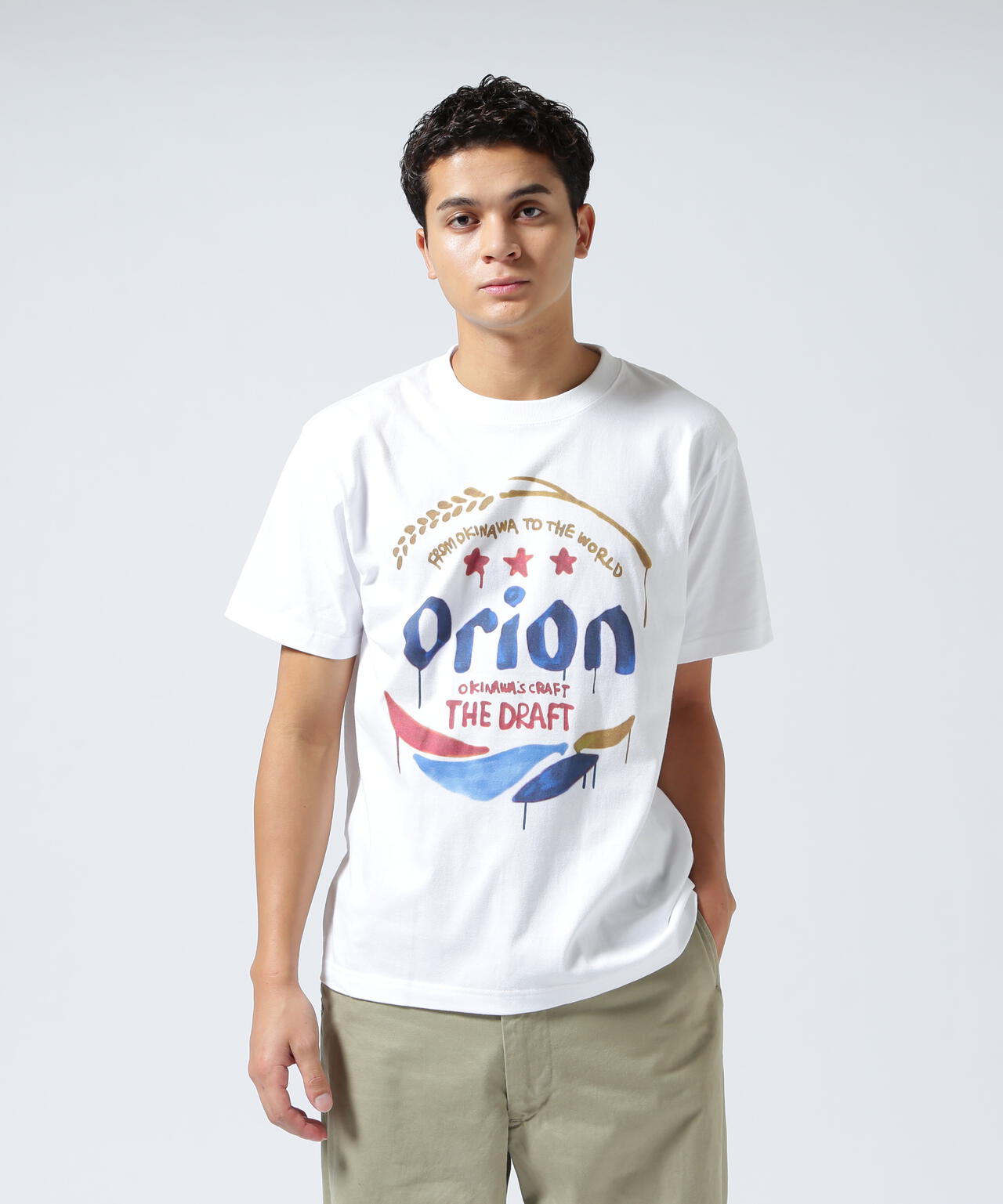 guernika×ORIONBEER/ゲルニカ×オリオンビール/ORION THE DRAFT ART PRINT T-SHIRT