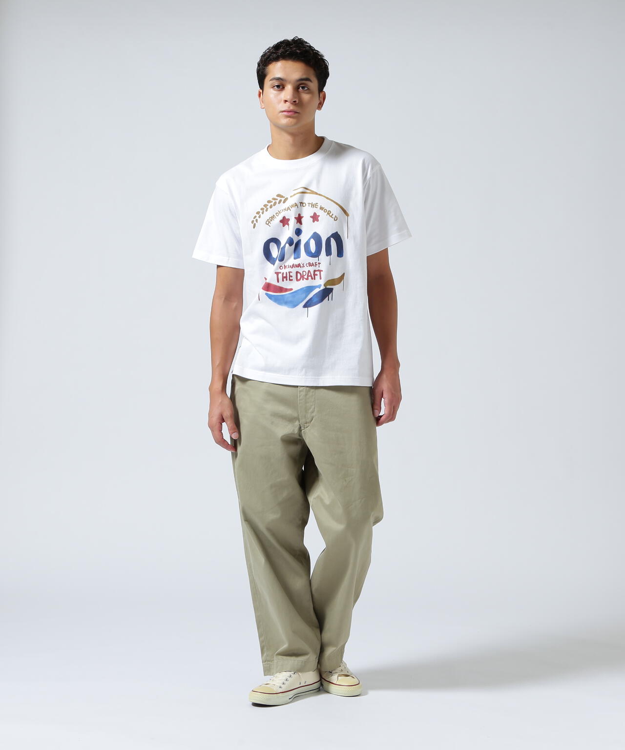 guernika×ORIONBEER/ゲルニカ×オリオンビール/ORION THE DRAFT ART PRINT T-SHIRT