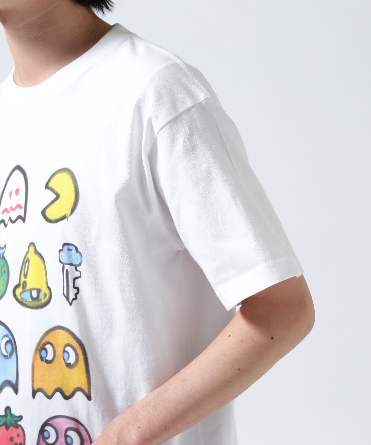 guernika×パックマン/PAC-MAN PAINT T-SHIRT/PAC-MAN CHARACTERS