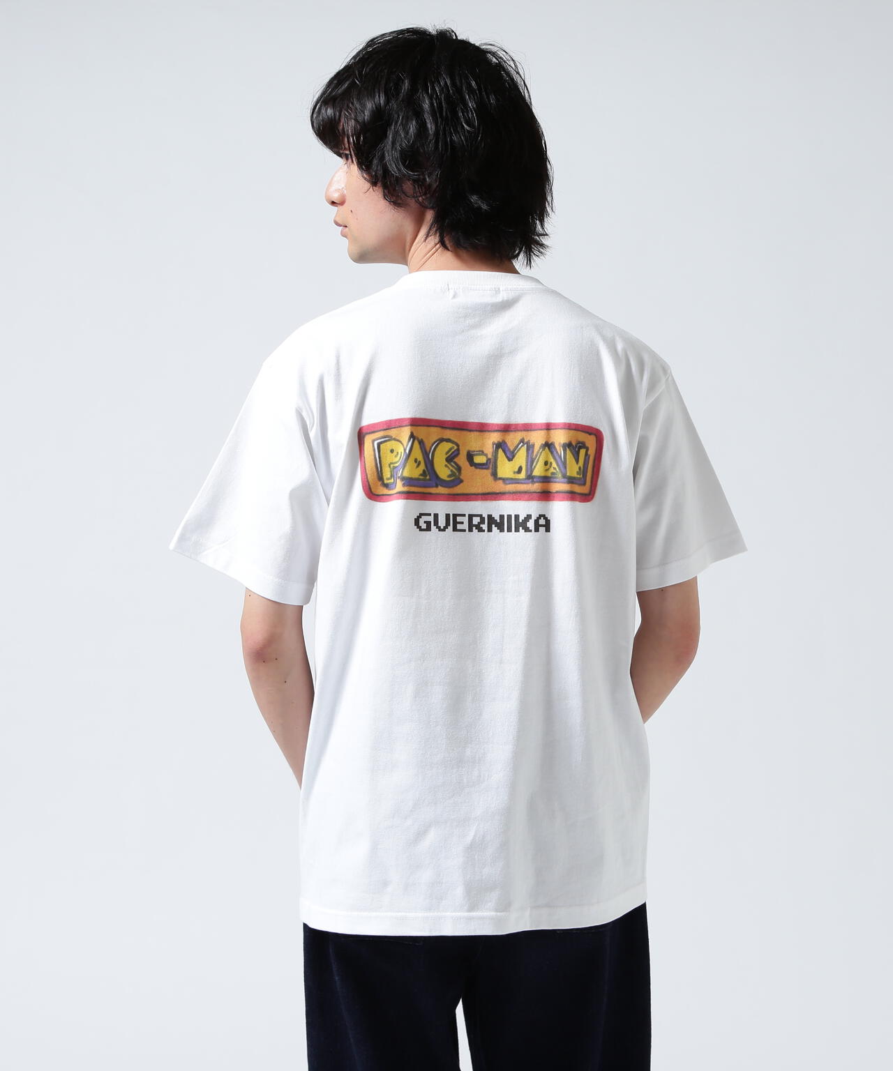 guernika×パックマン/PAC-MAN PAINT T-SHIRT/PAC-MAN CHARACTERS