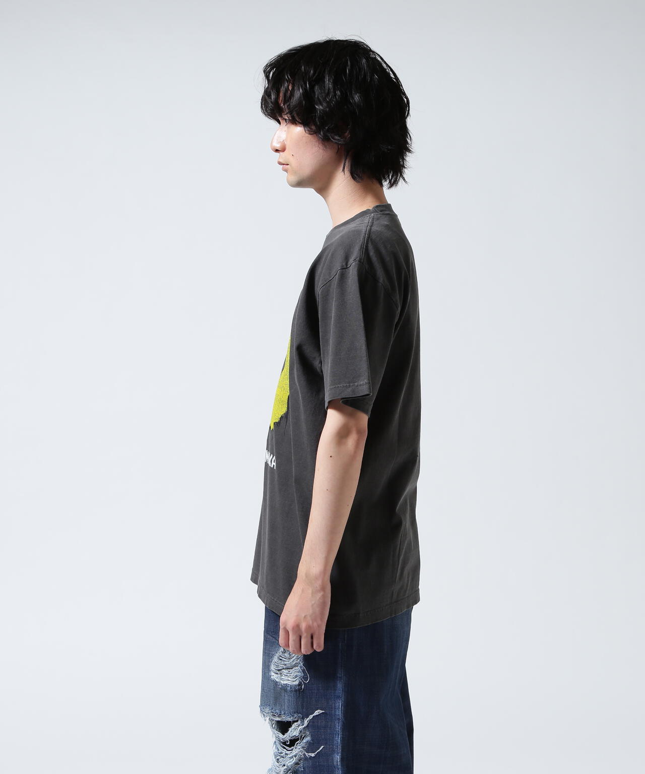 guernika×パックマン/PAC-MAN VINTAGE STYIL T-SHIRT