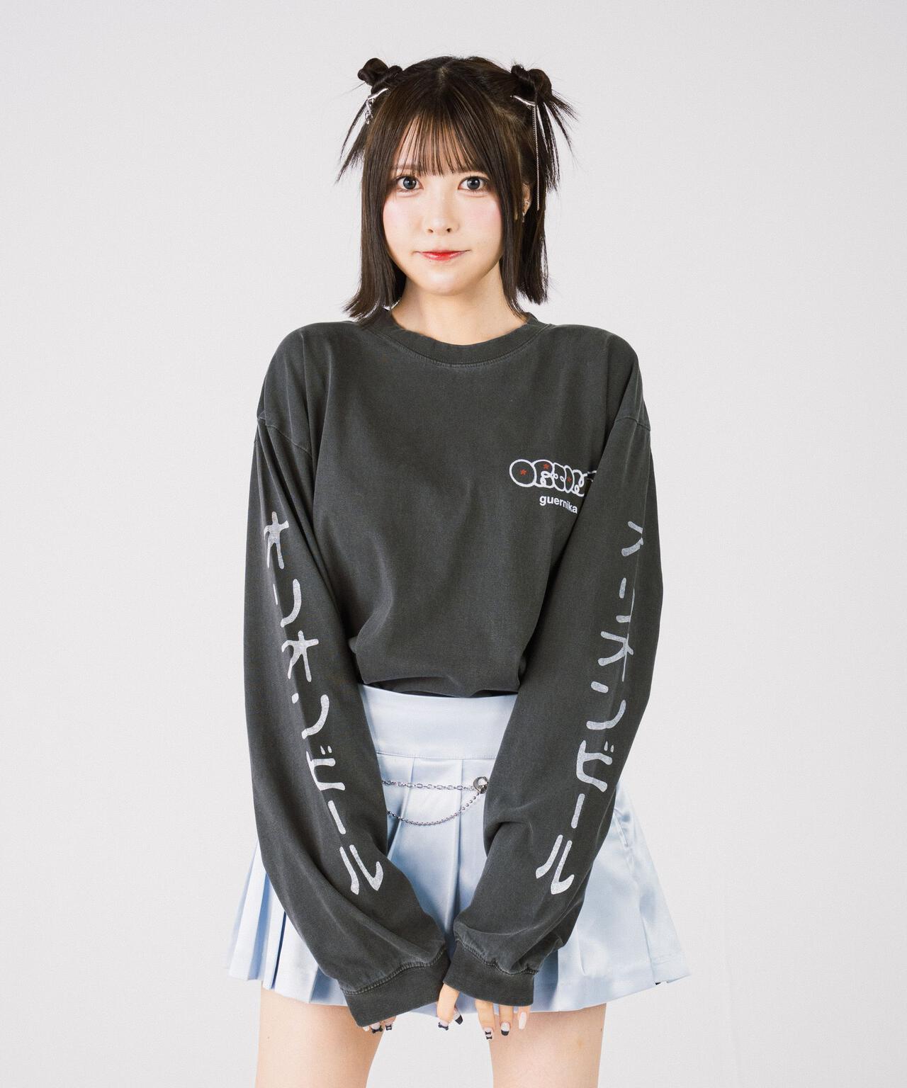 guernika/ゲルニカ/ORION THE DRAFT ART PRINT L/S T-SHIRTS (SPECIAL VINTAGE)