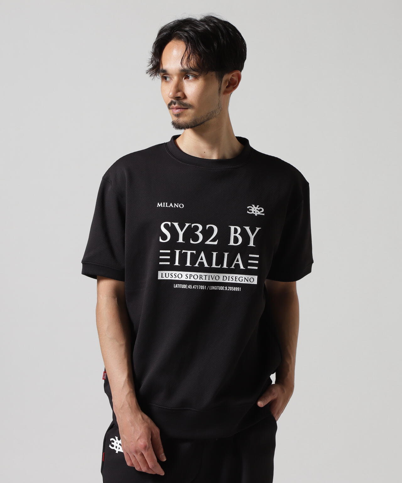 SY32 by SWEET YEARS/エスワイサーティトゥ バイ スィートイヤーズ/SPIRAL KNIT TEE
