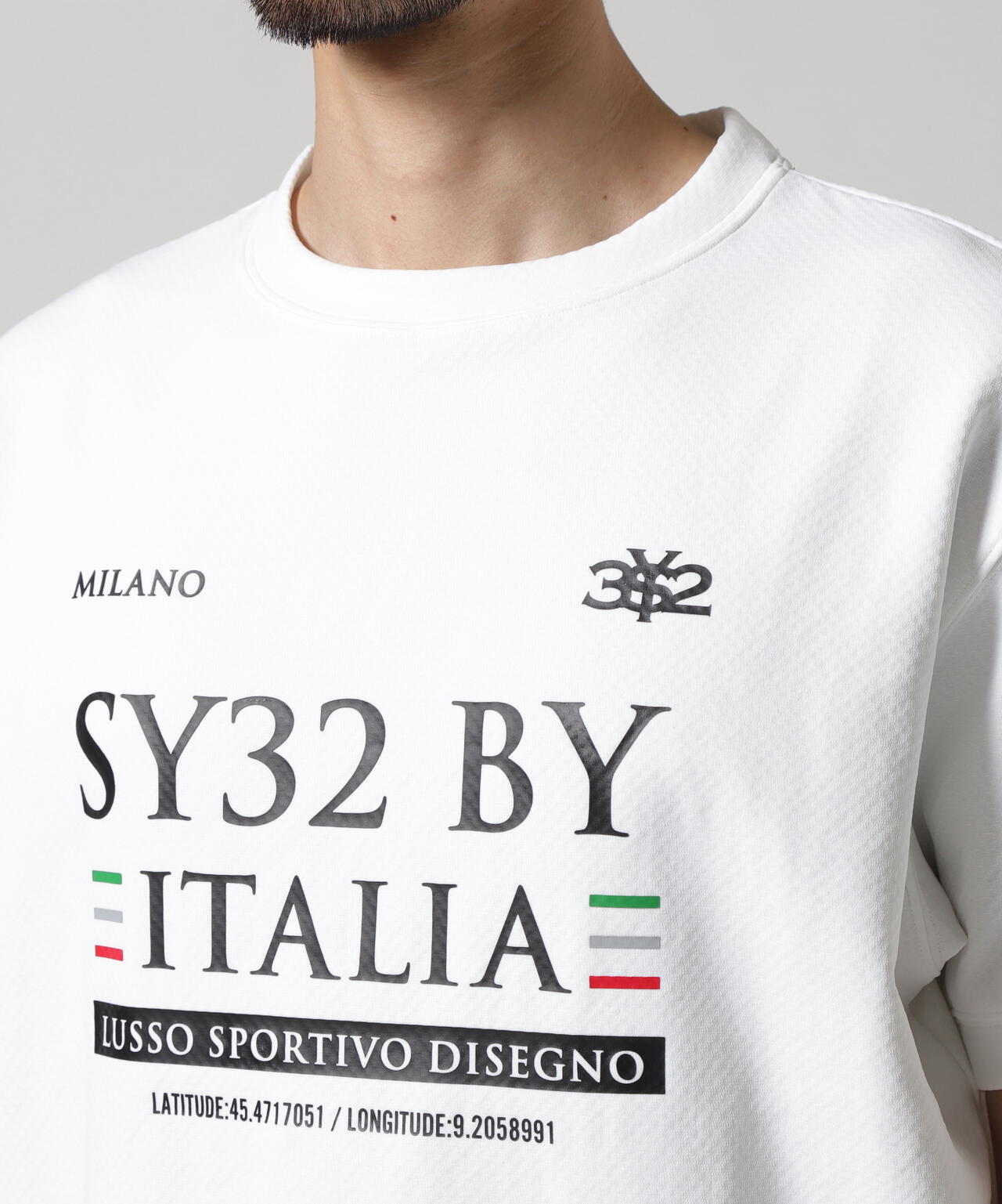 SY32 by SWEET YEARS/エスワイサーティトゥ バイ スィートイヤーズ/SPIRAL KNIT TEE