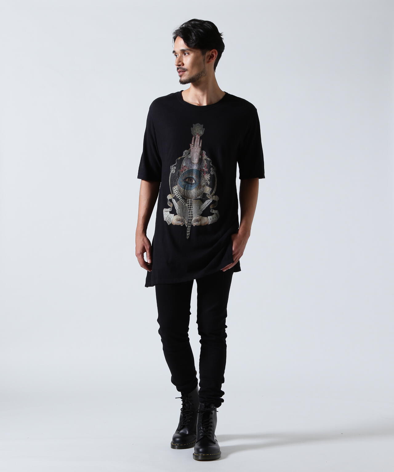 SHARE SPIRIT/シェアースピリット/Black Hand Eye Tee