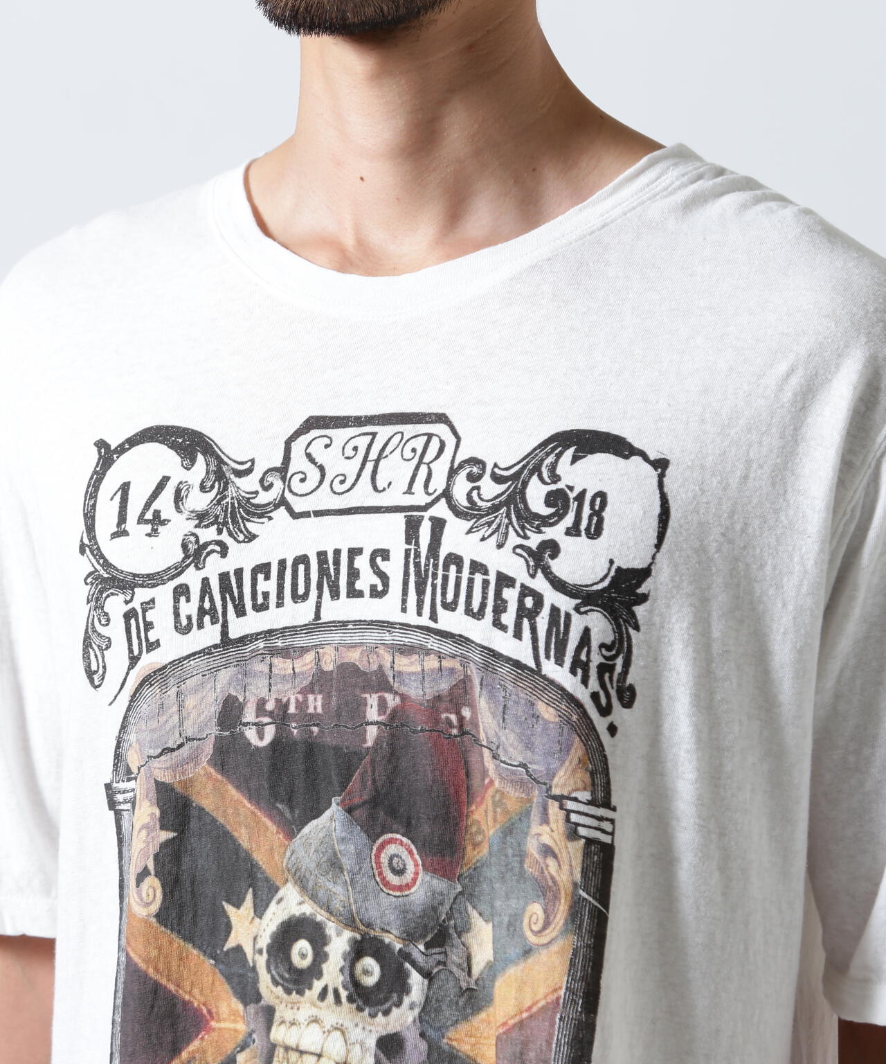 SHARE SPIRIT/シェアースピリット/別注Black Skull Tee