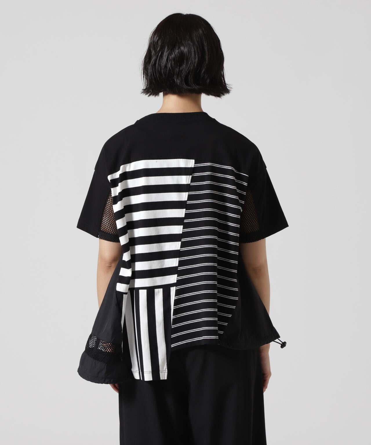 AULA AILA/アウラアイラ/BORDER COMBINATION T-SHIRT