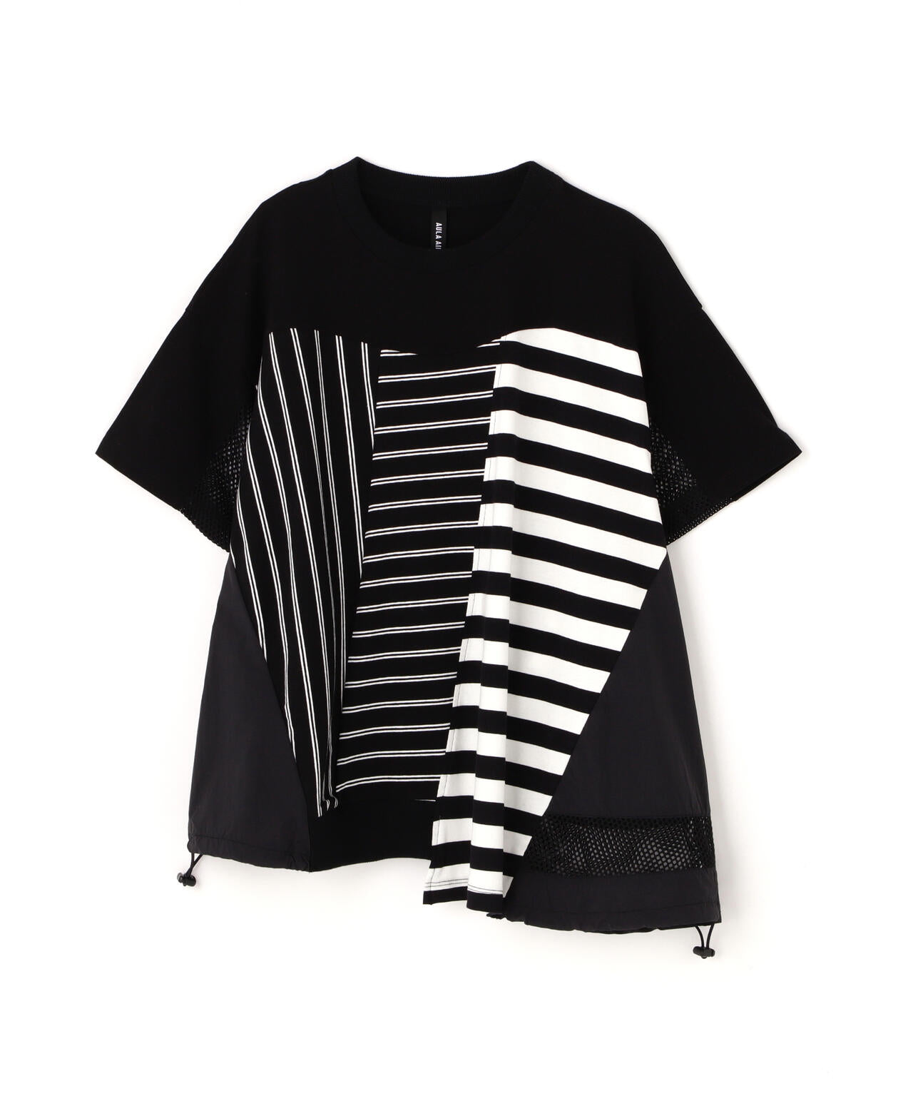 AULA AILA/アウラアイラ/BORDER COMBINATION T-SHIRT