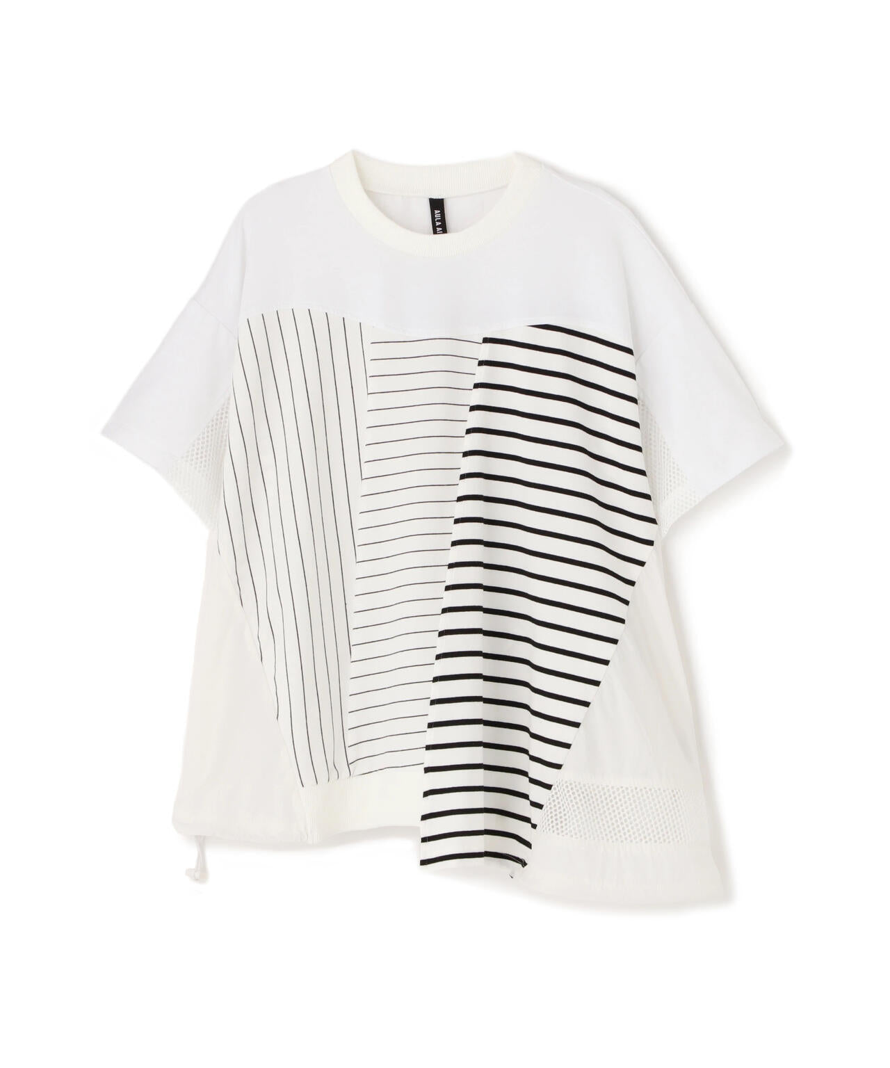 AULA AILA/アウラアイラ/BORDER COMBINATION T-SHIRT