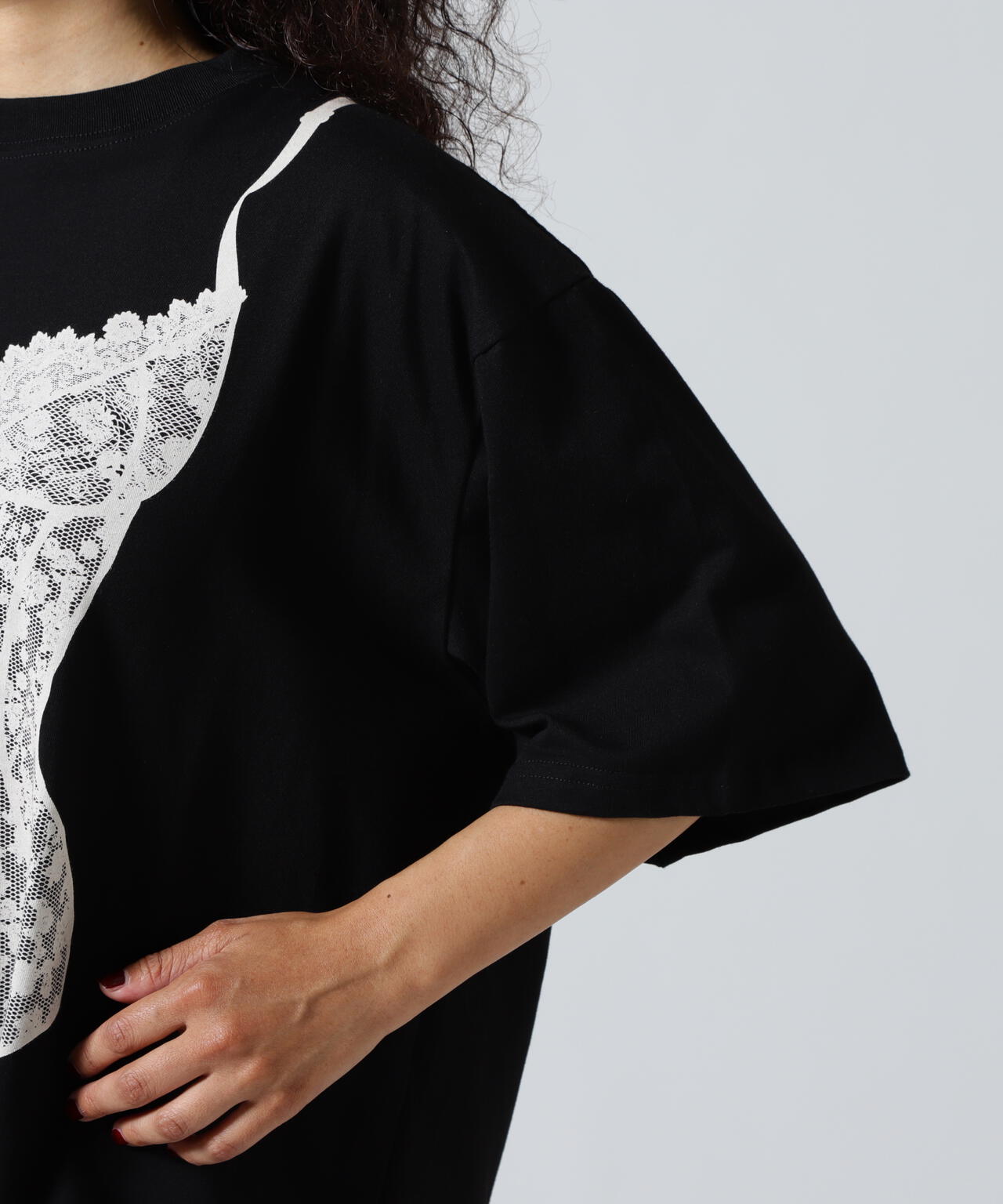 ANNA SUI NYC/アナ スイ エヌワイシー/ランジェリープリントBIG Tシャツ