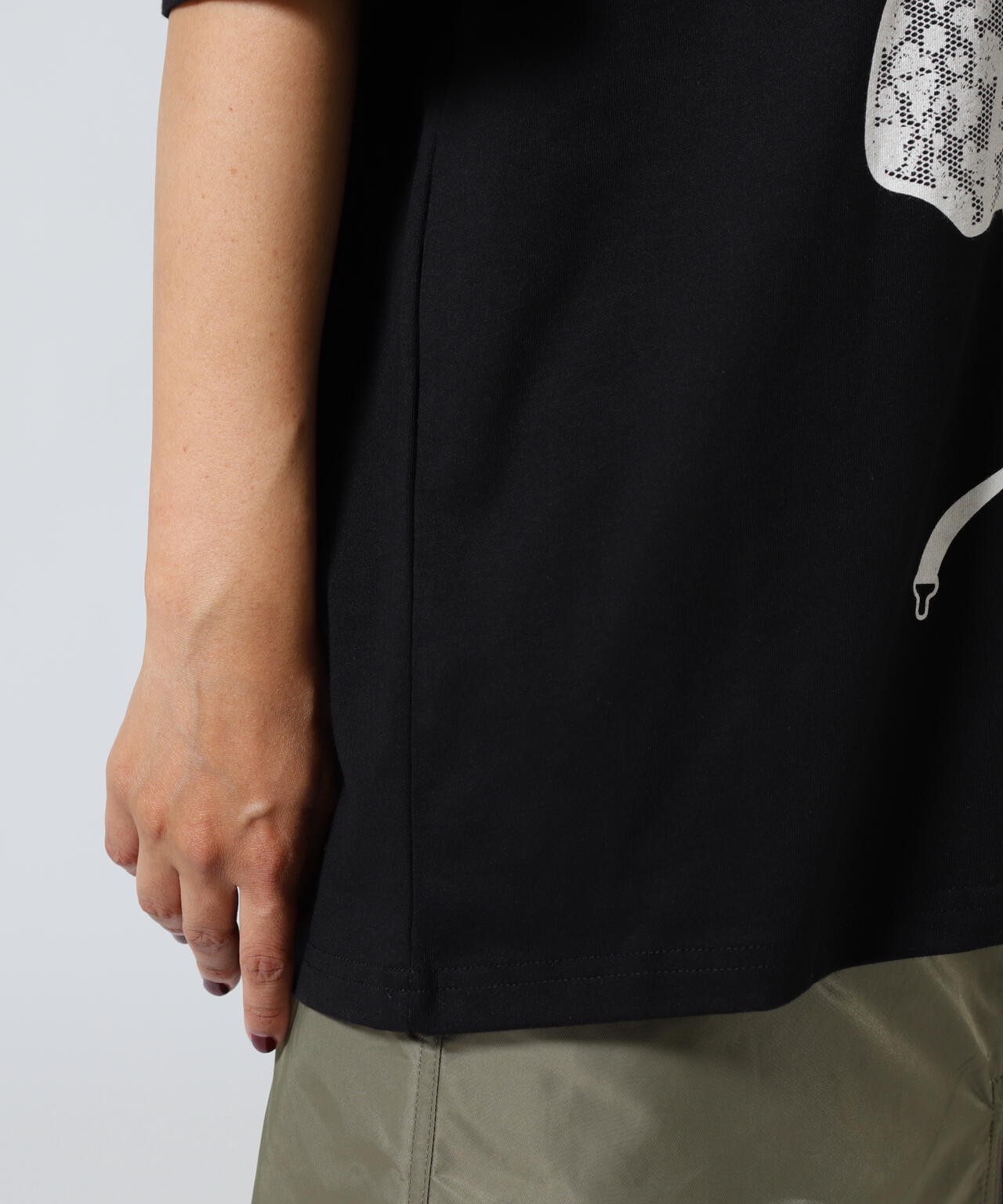 ANNA SUI NYC/アナ スイ エヌワイシー/ランジェリープリントBIG Tシャツ