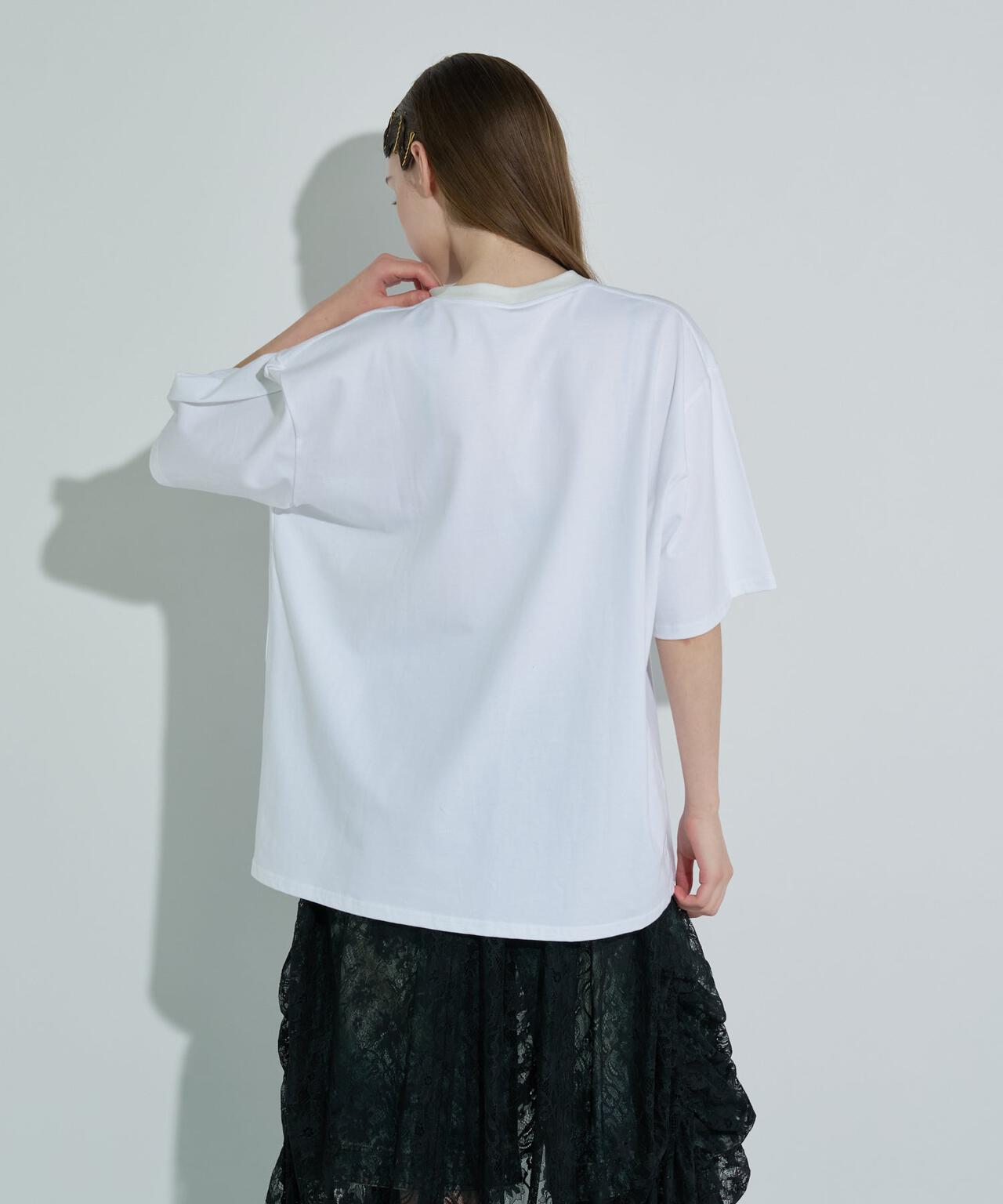 ANNA SUI NYC/アナ スイ エヌワイシー/ランジェリープリントBIG Tシャツ