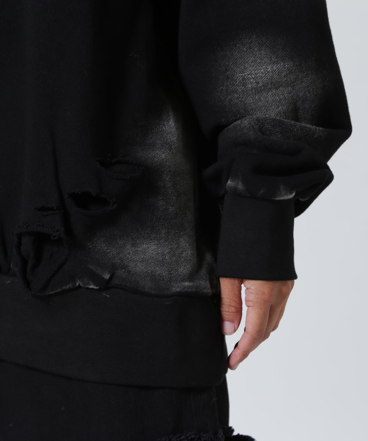 KMRii/ケムリ/Serpent Cross Pullover