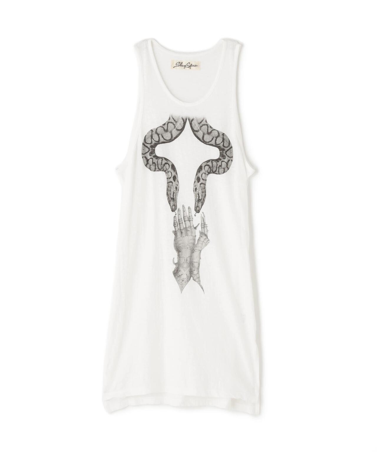 SHARE SPIRIT/シェアースピリット/SNAKE HAND TANKTOP