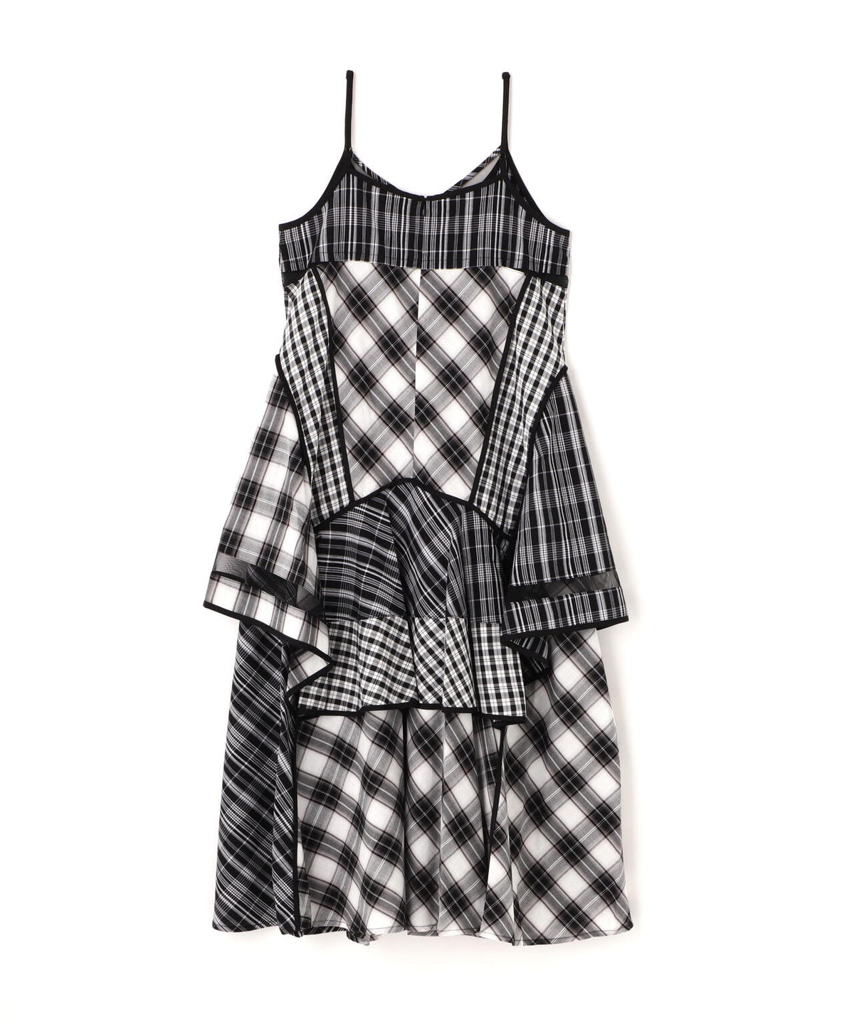 AULA AILA/アウラアイラ/CHECK CAMISOLE ONE PIECE