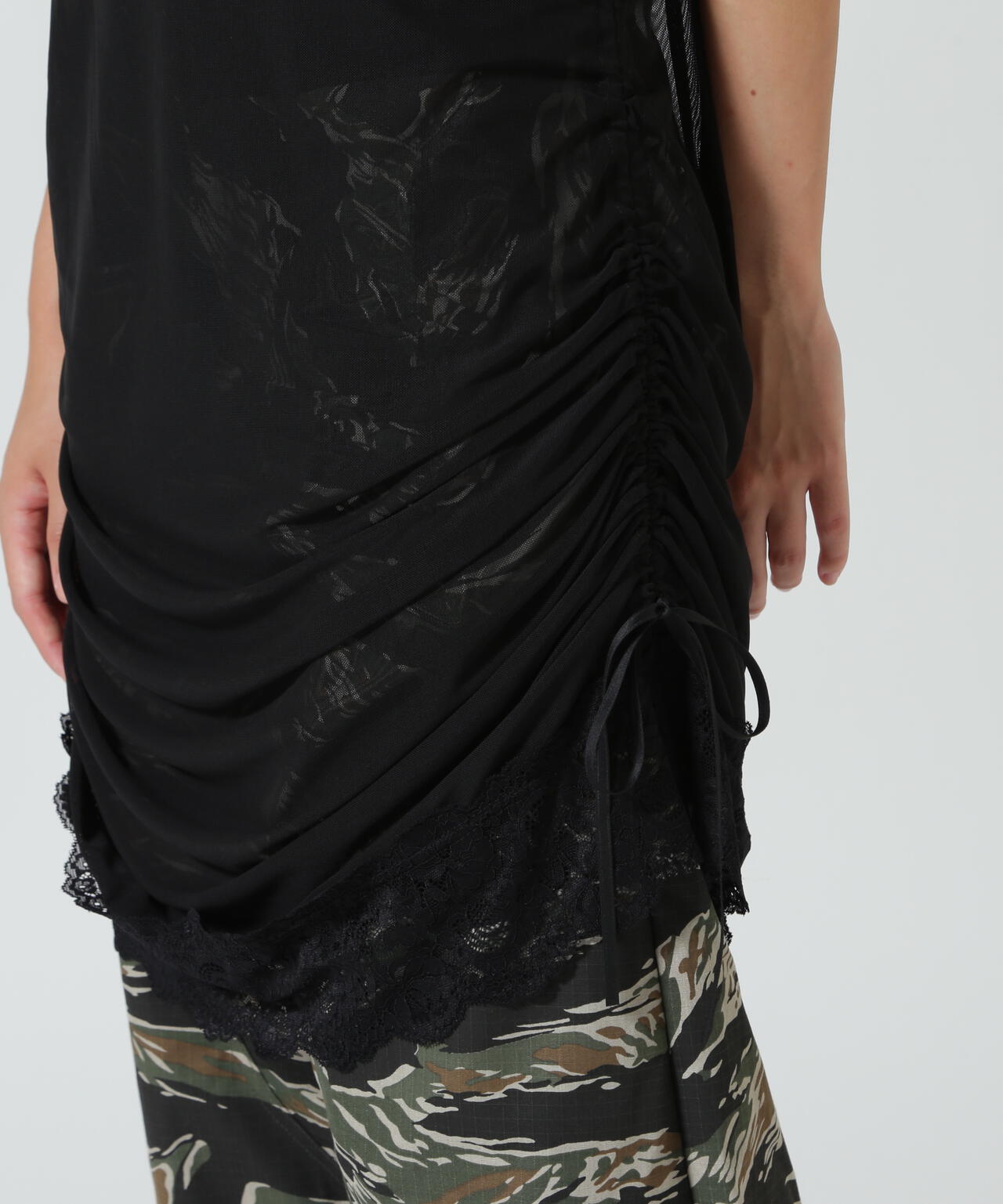 ANNA SUI NYC/アナ スイ エヌワイシー/サイドリボンシアーキャミ