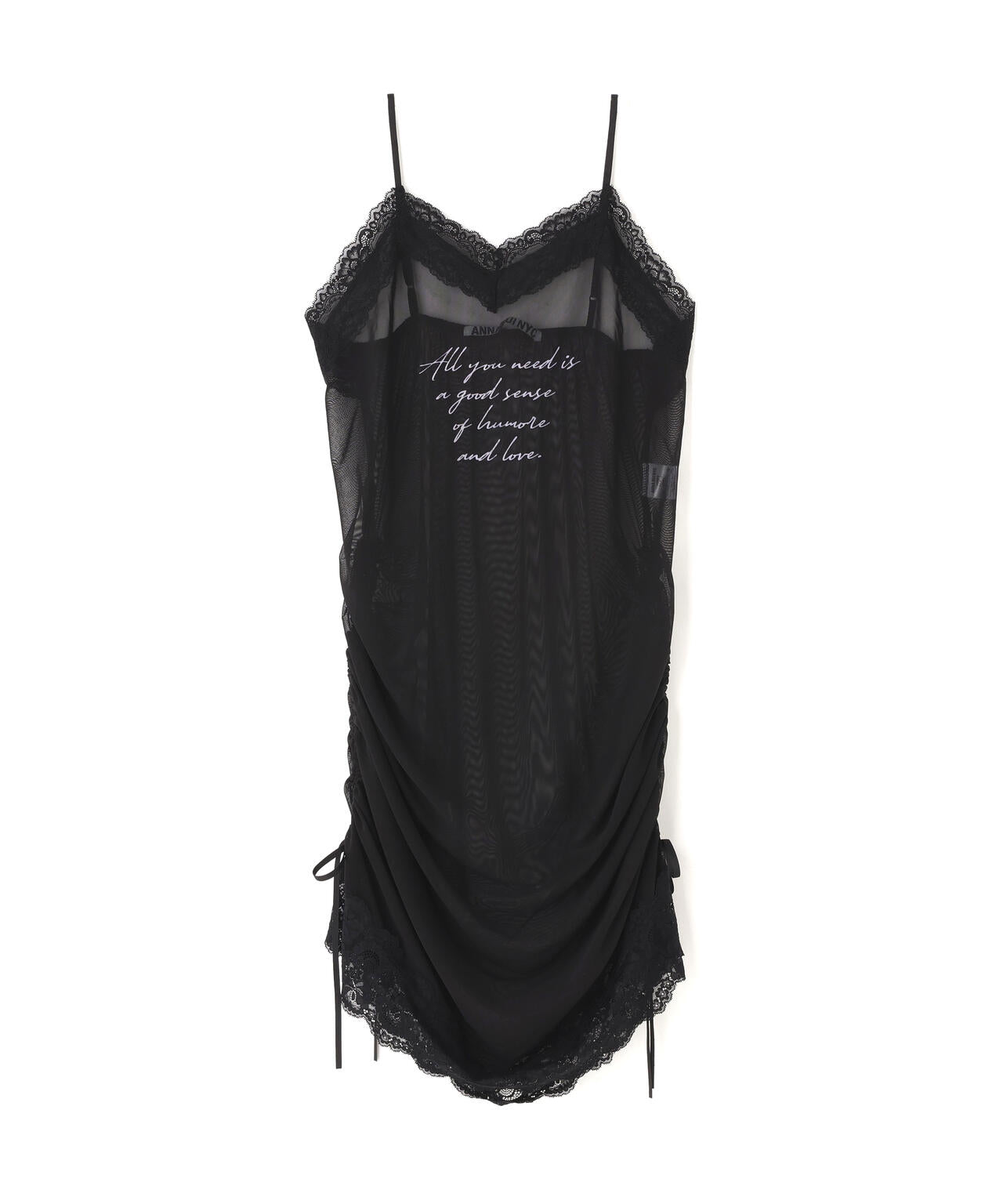 ANNA SUI NYC/アナ スイ エヌワイシー/サイドリボンシアーキャミ