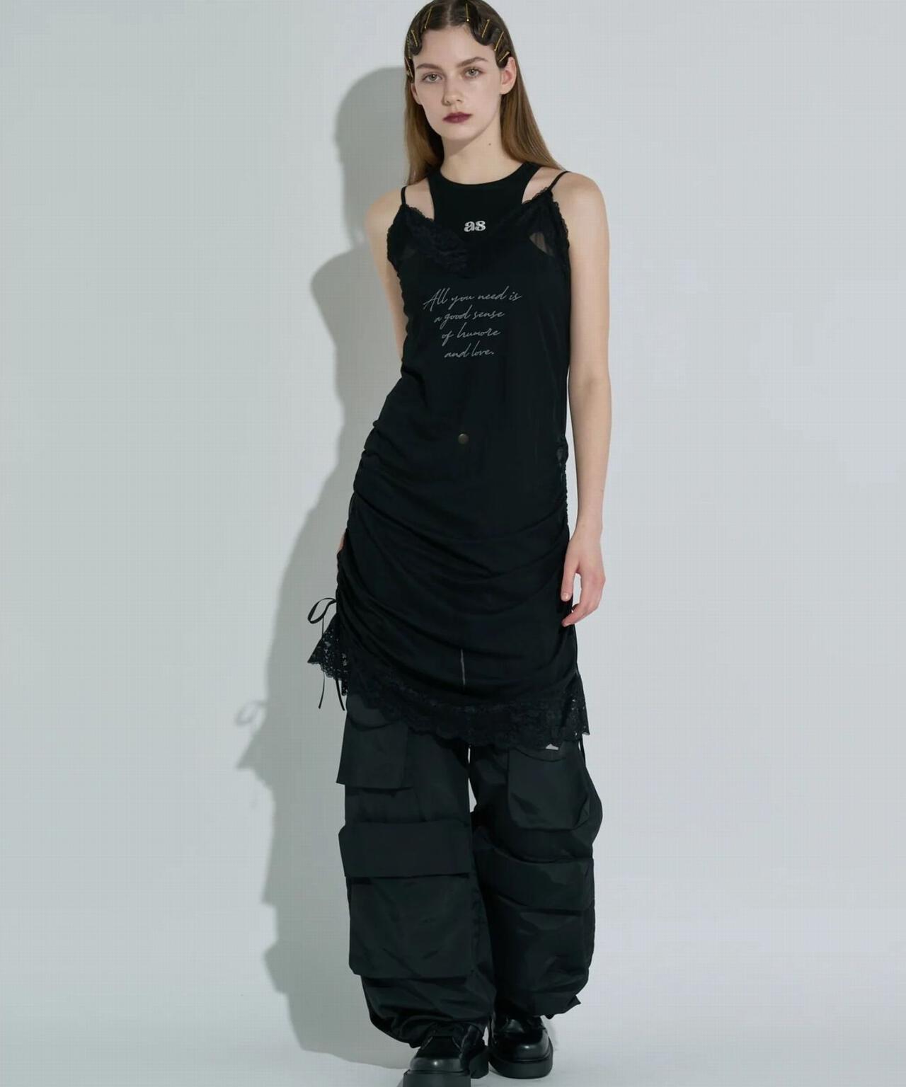 ANNA SUI NYC/アナ スイ エヌワイシー/サイドリボンシアーキャミ