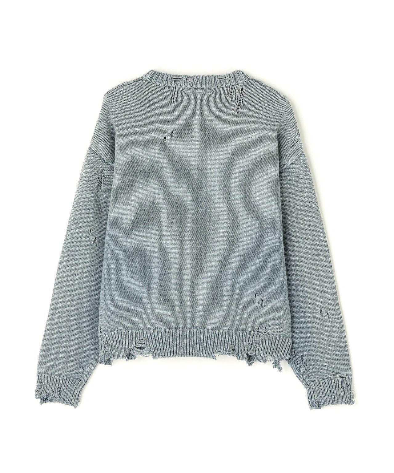 Maison MIHARAYASUHIRO/メゾン ミハラヤスヒロ/WHALE JACQUARD KNIT PULLOVER