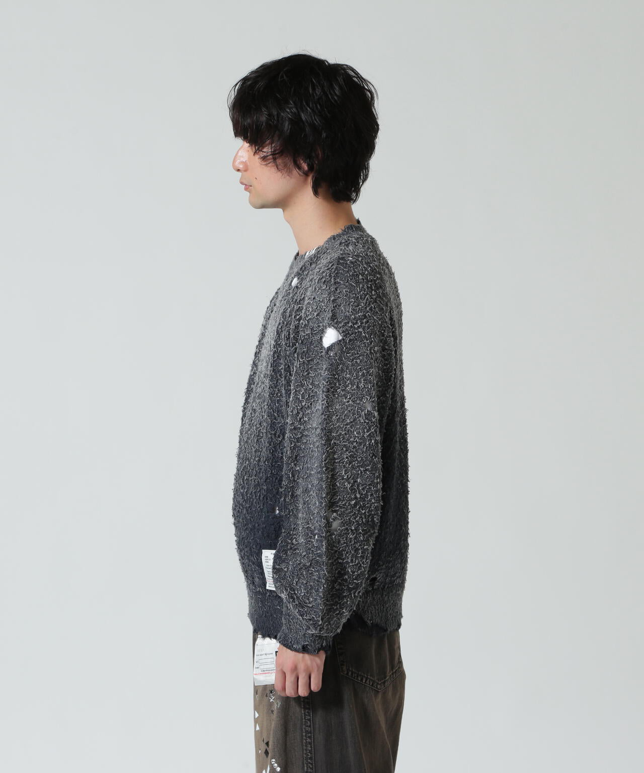 Maison MIHARAYASUHIRO/メゾン ミハラヤスヒロ/SUN FADED KNIT PULLOVER