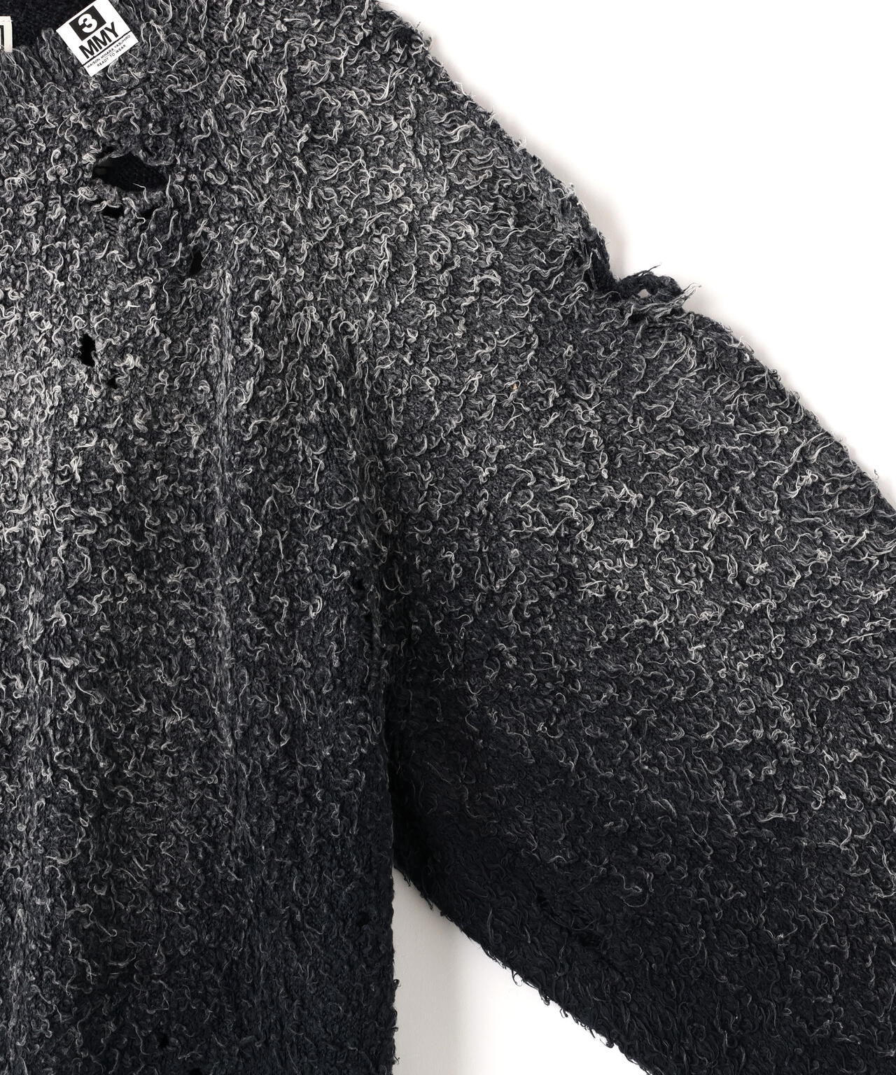 Maison MIHARAYASUHIRO/メゾン ミハラヤスヒロ/SUN FADED KNIT PULLOVER