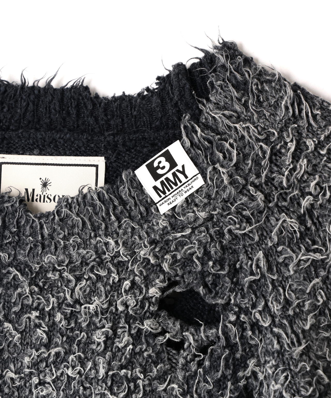 Maison MIHARAYASUHIRO/メゾン ミハラヤスヒロ/SUN FADED KNIT PULLOVER