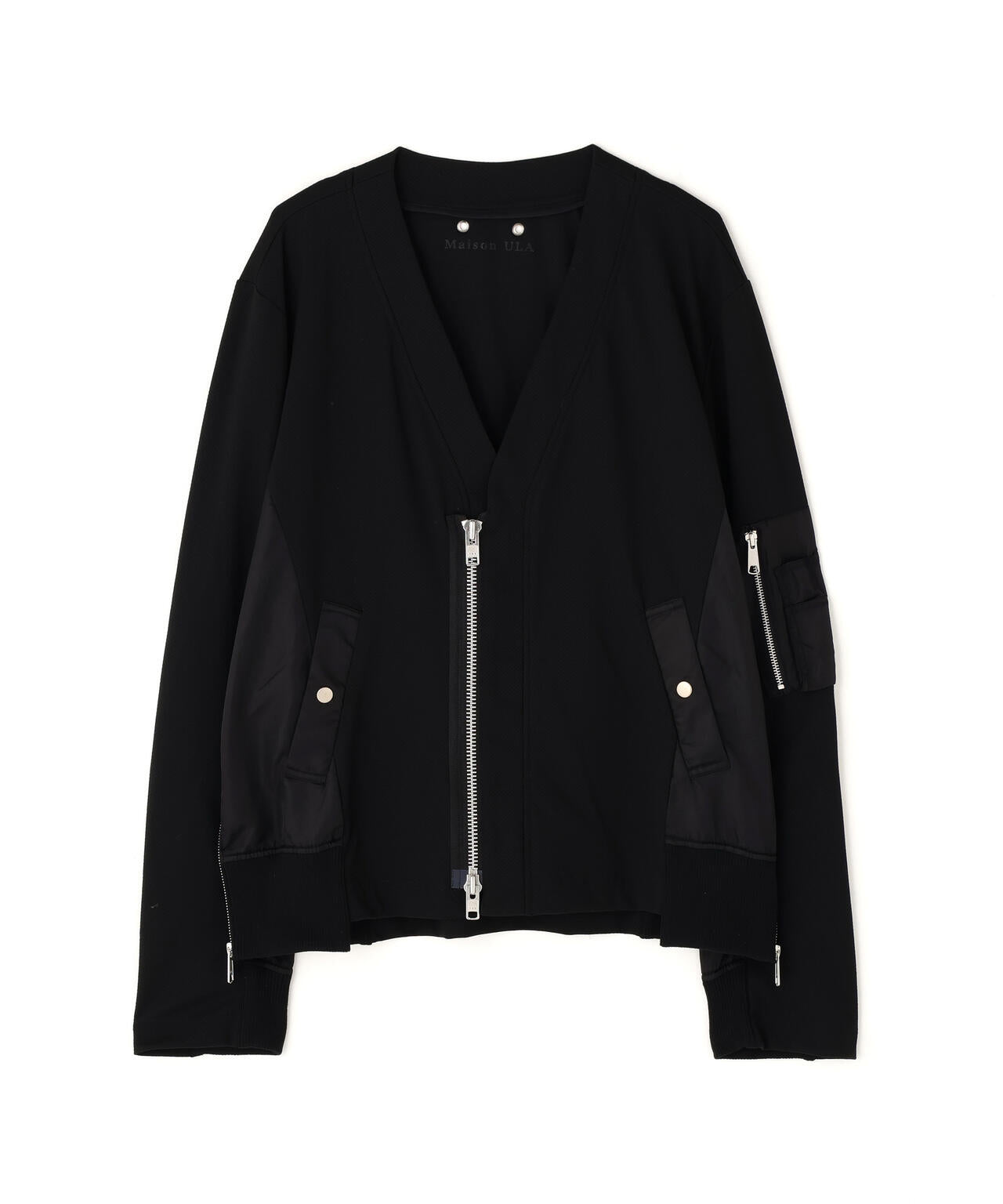 Maison ULA/メゾン ウラ/切り替えカーディガン