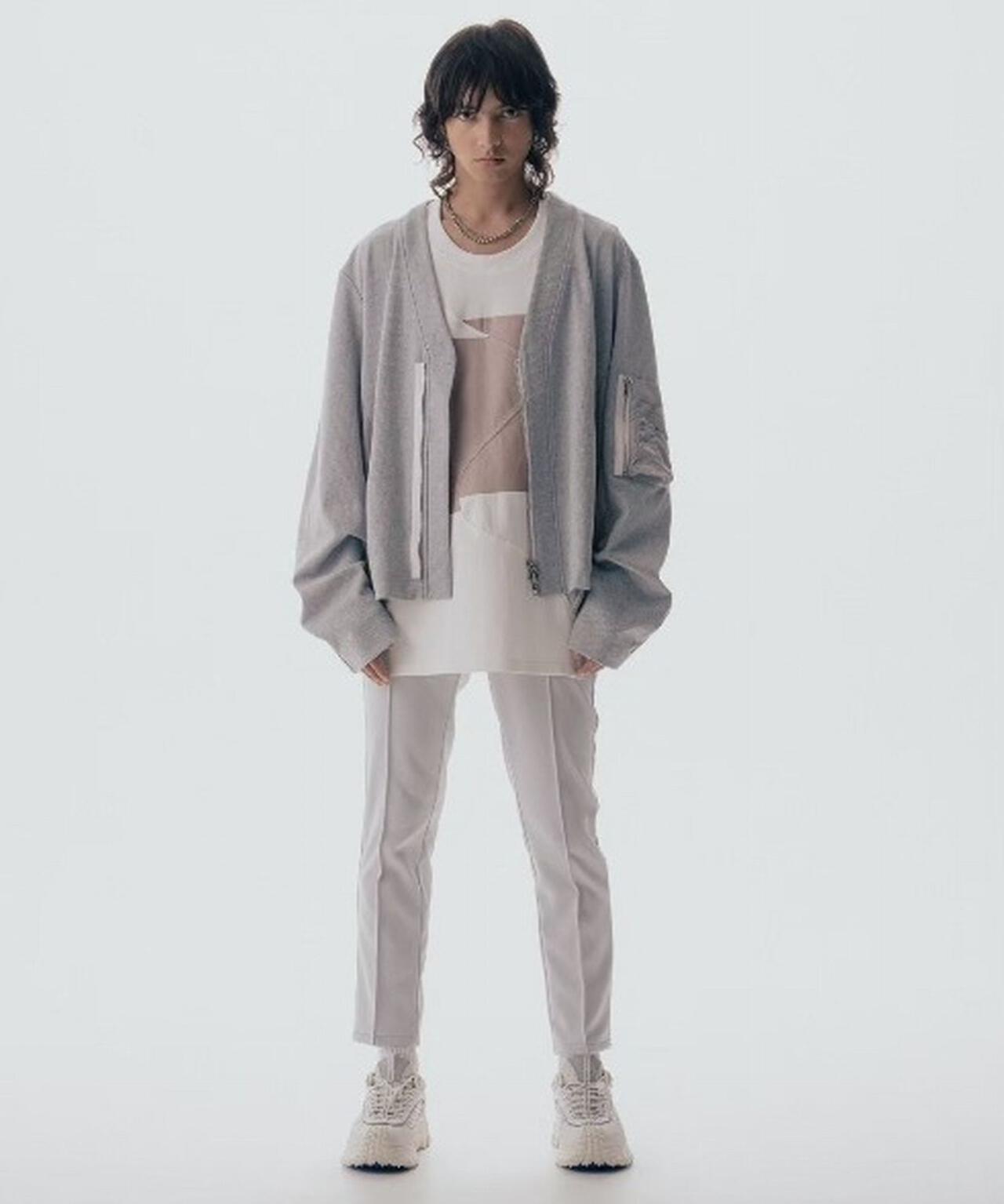 Maison ULA/メゾン ウラ/切り替えカーディガン