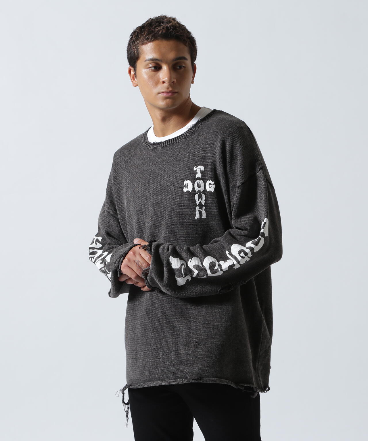 FR(13)NDS/フレンズ/DOGTOWN コラボニット