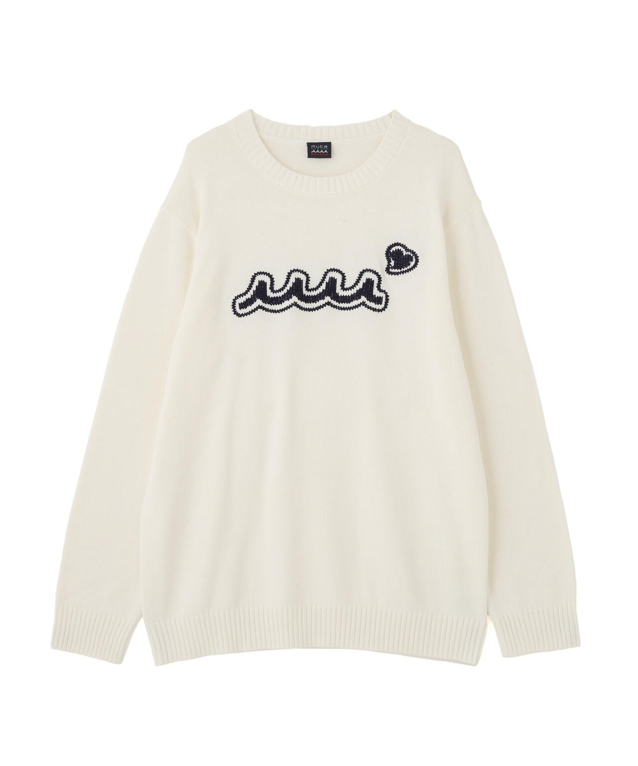 muta MARINE/ムータ マリン/別注 WAVE CREW KNIT