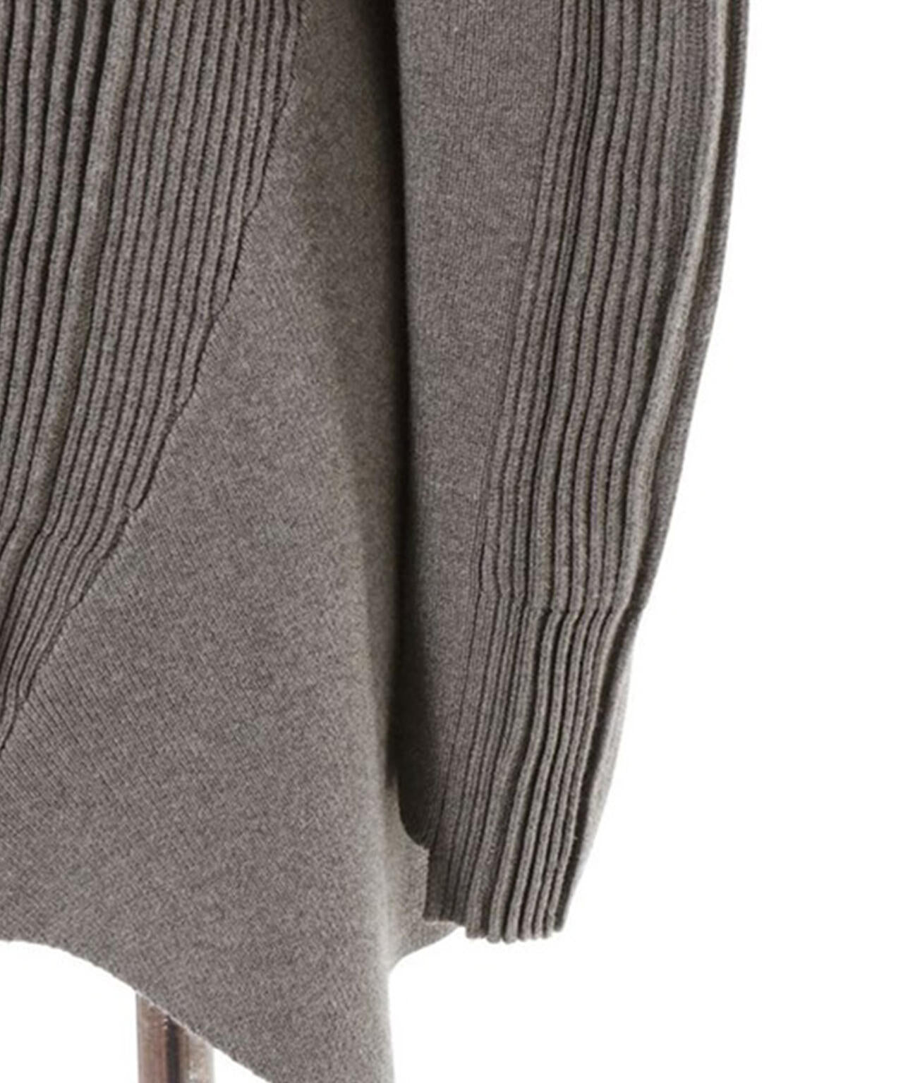 UN3D./アンスリード/PIN TUCK HALF ZIP TOP