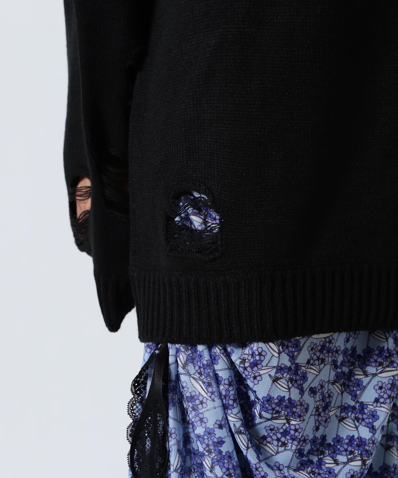 ANNA SUI NYC/アナ スイ エヌワイシー/【×寺田てら】TERAジャガードニット