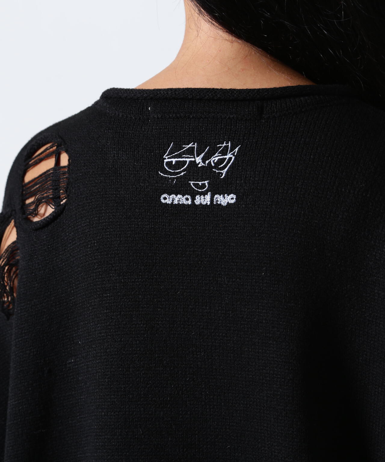 ANNA SUI NYC/アナ スイ エヌワイシー/【×寺田てら】TERAジャガードニット