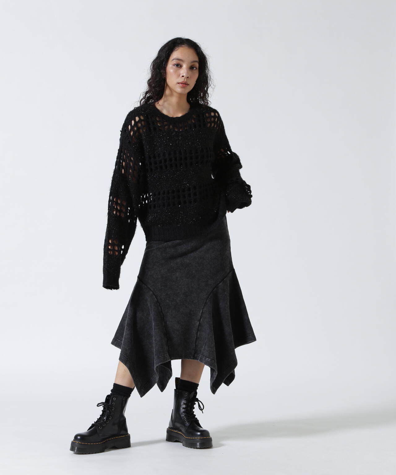 ANNA SUI NYC/アナ スイ エヌワイシー/ラメシャギーニットプルオーバー