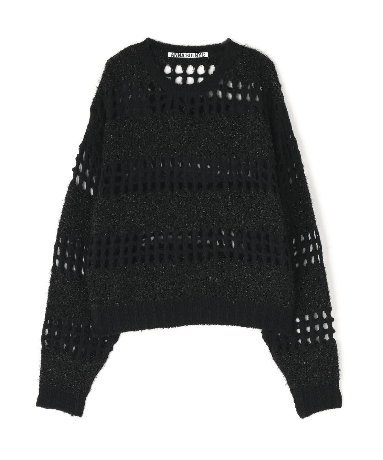 ANNA SUI NYC/アナ スイ エヌワイシー/ラメシャギーニットプルオーバー