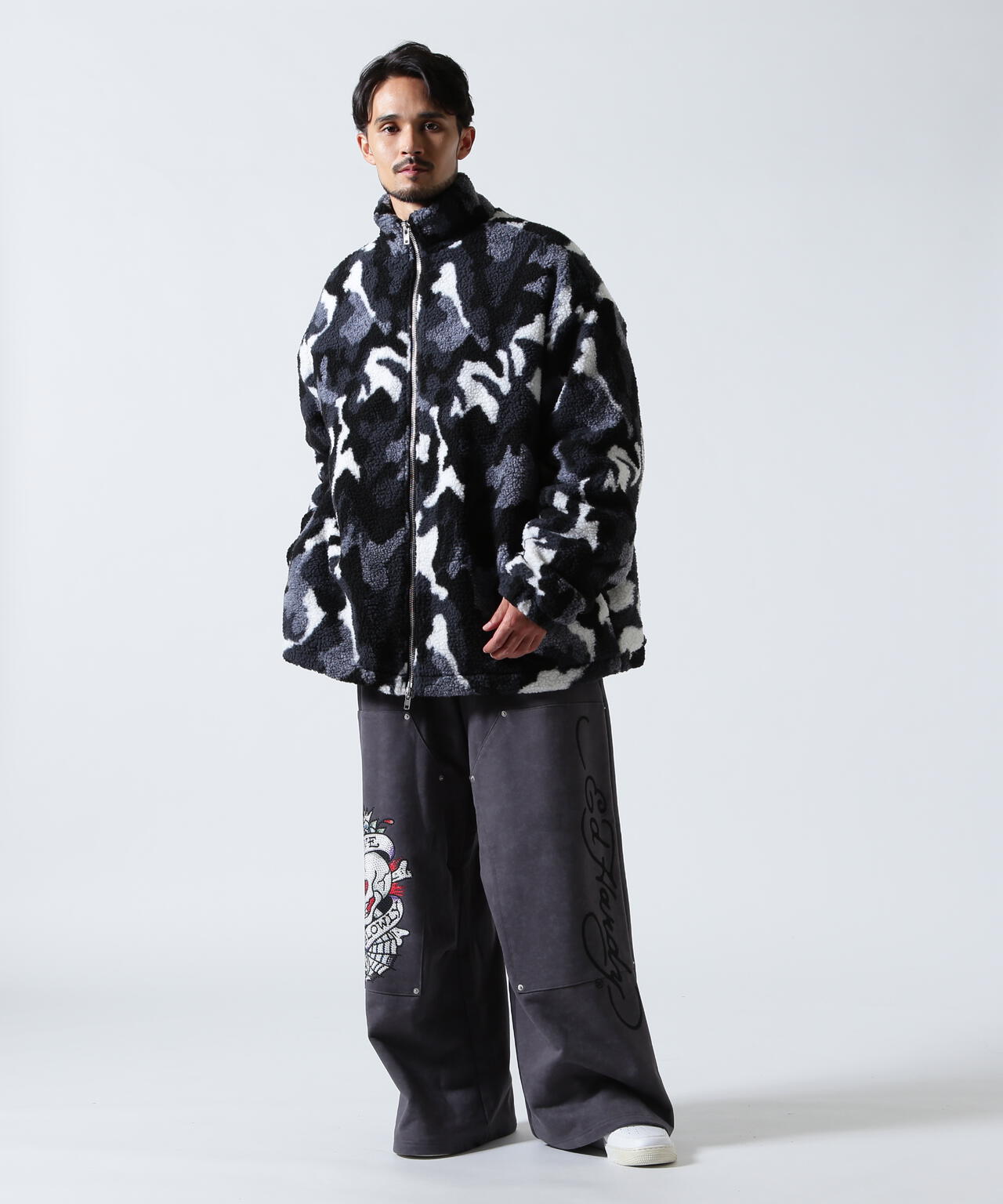 FR(13)NDS/フレンズ/Camo Boa blouson